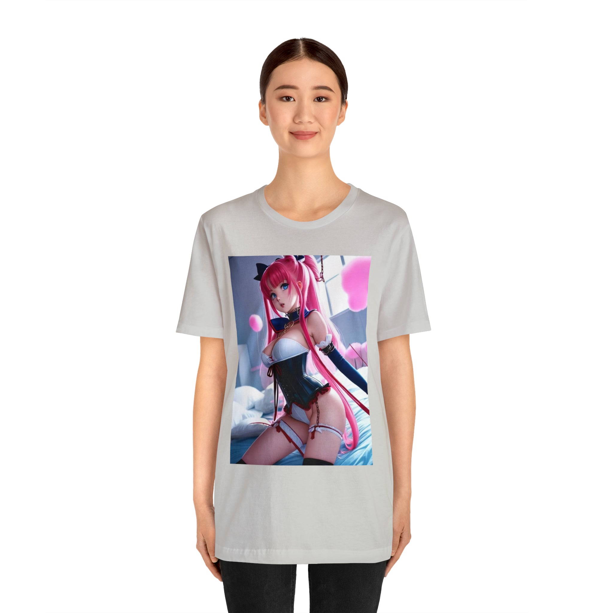 sexy waifu Unisex Jersey Short Sleeve Tee