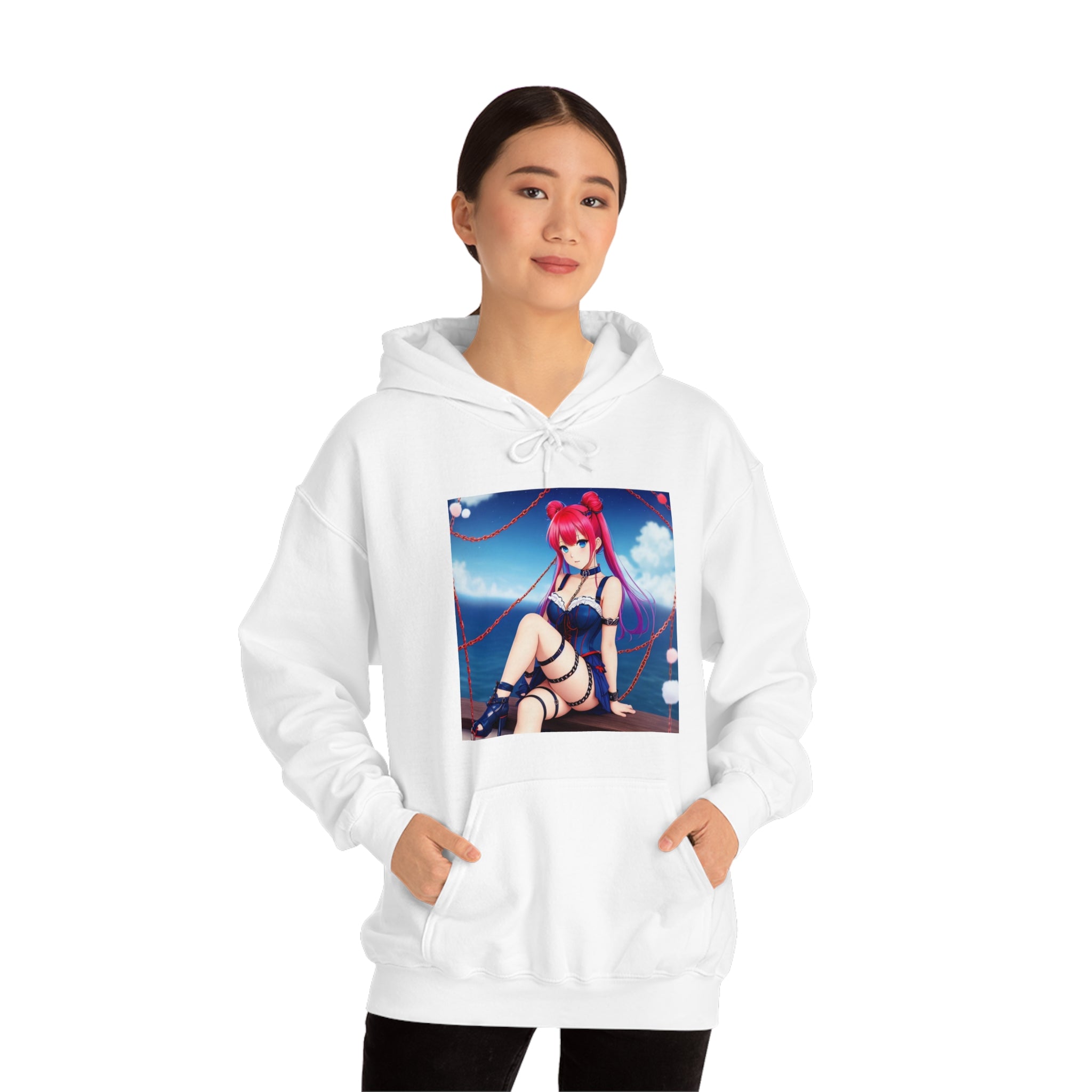 Sea Breeze waifu Unisex Hooded Sweatshirt