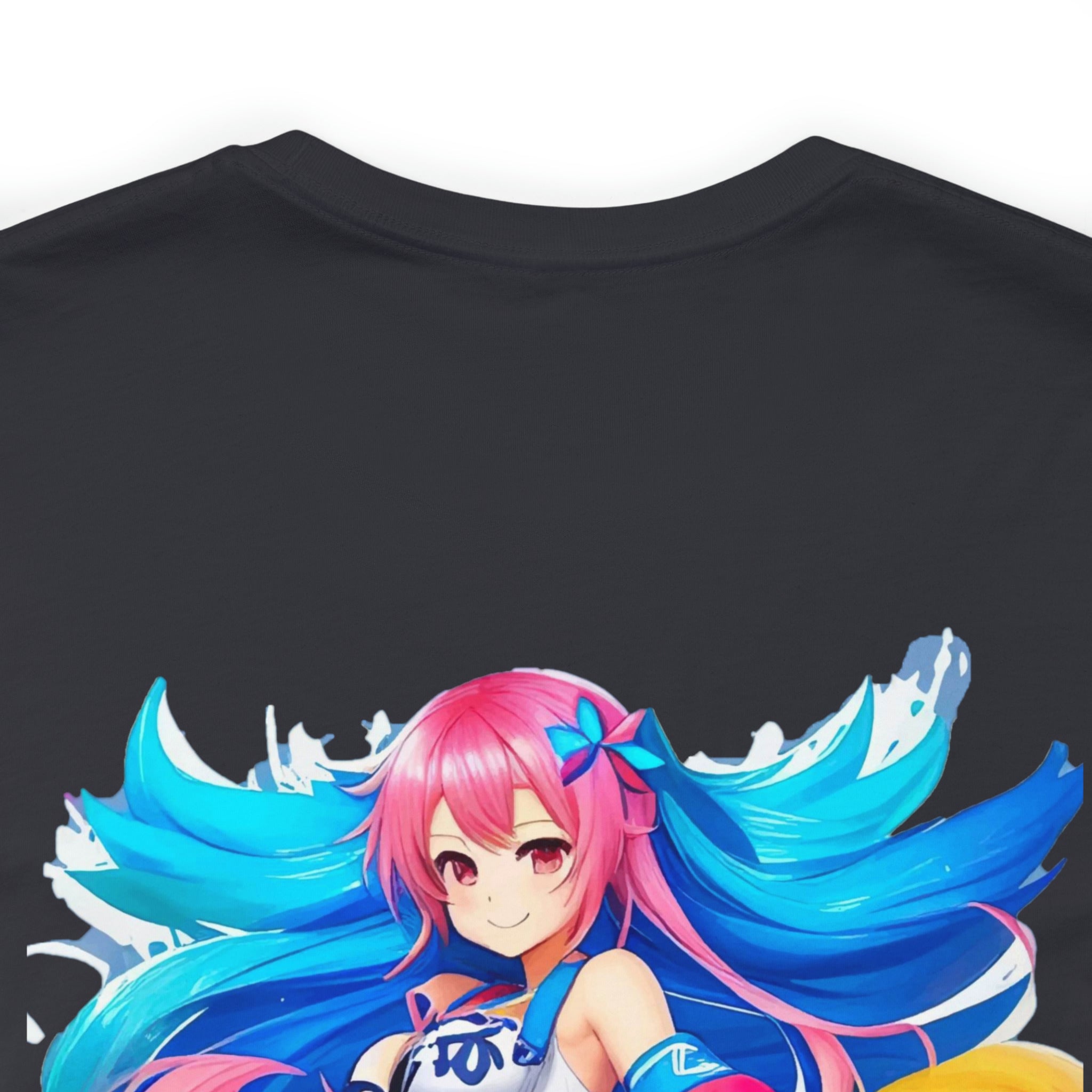 Cheeky Prints Logo tee2: A Seductive Waifu for You to wear