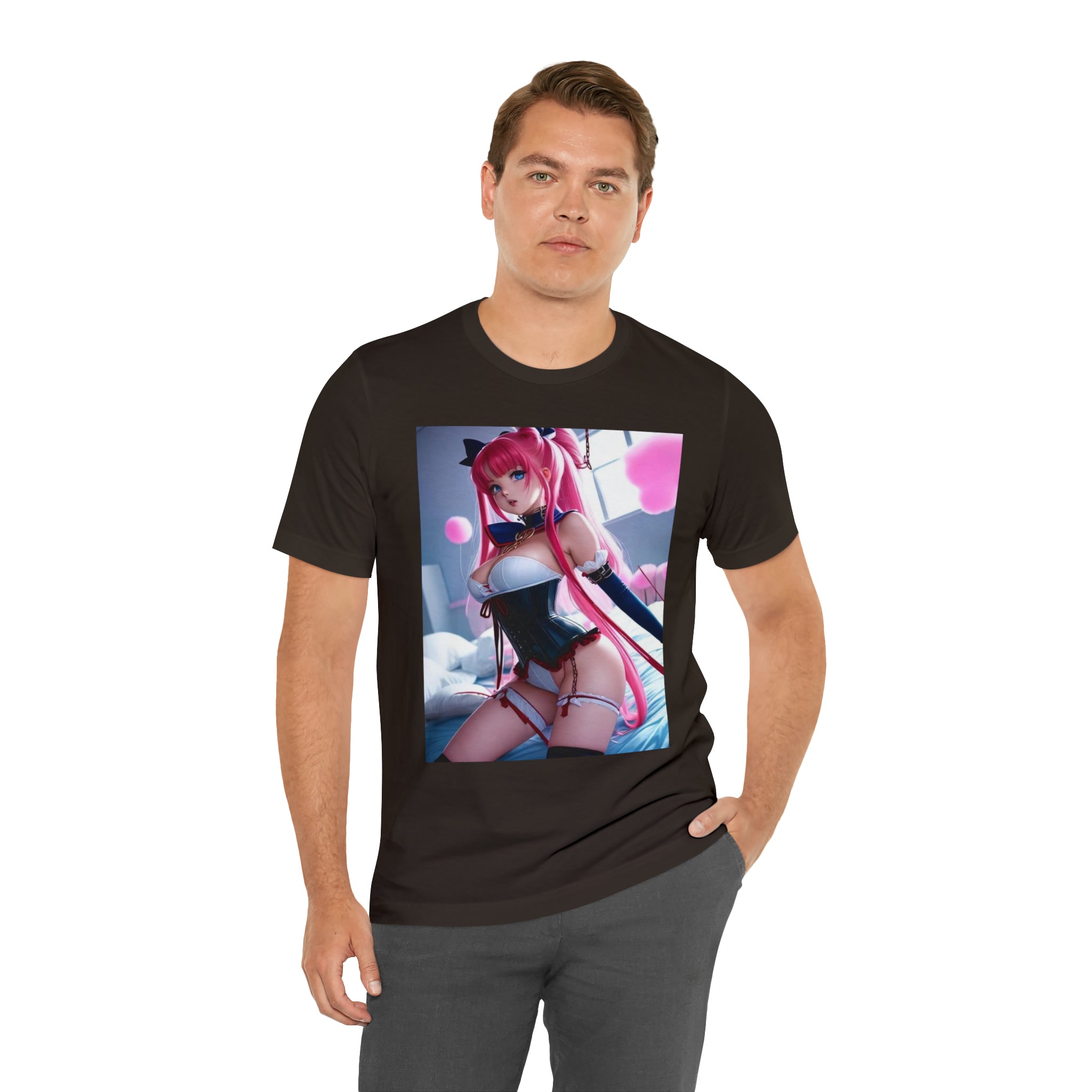 sexy waifu Unisex Jersey Short Sleeve Tee