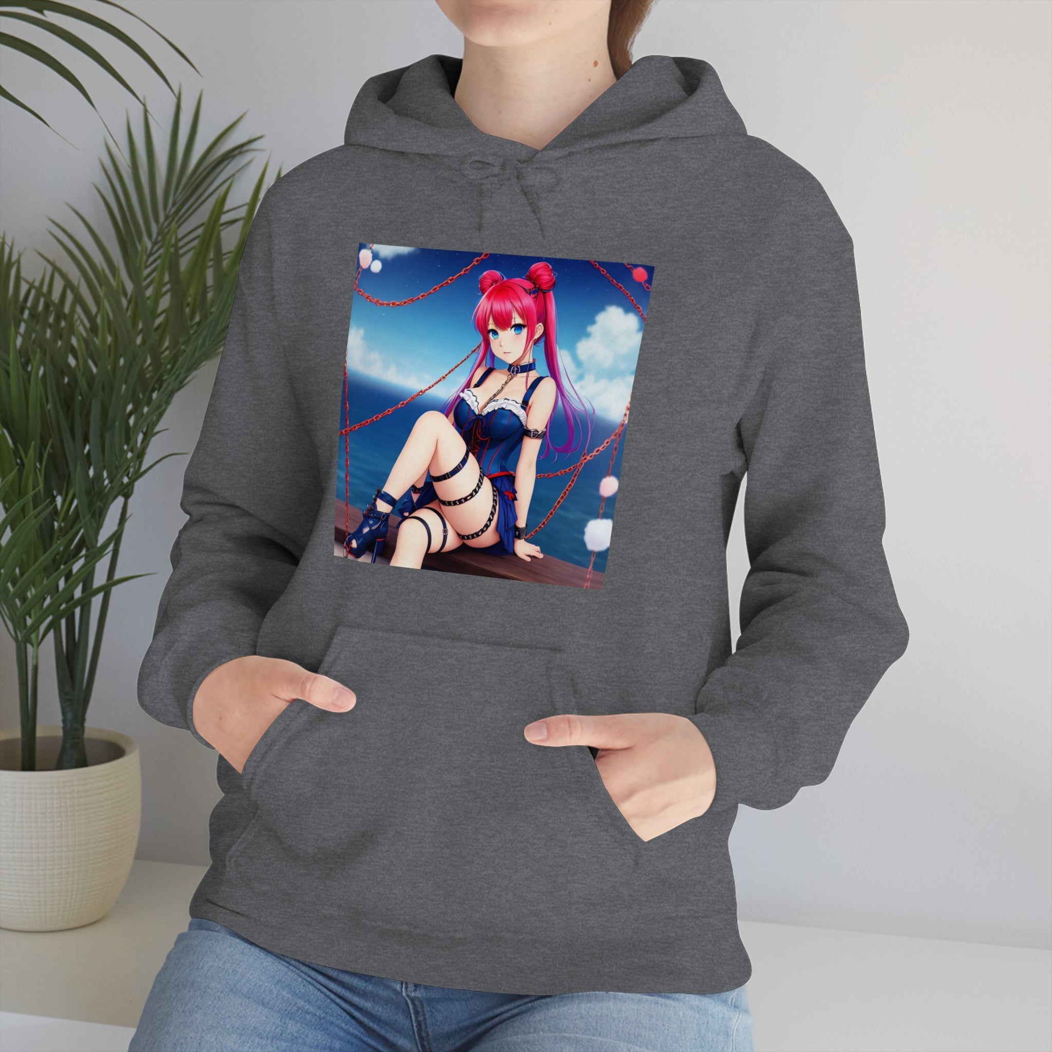 Sea Breeze waifu Unisex Hooded Sweatshirt