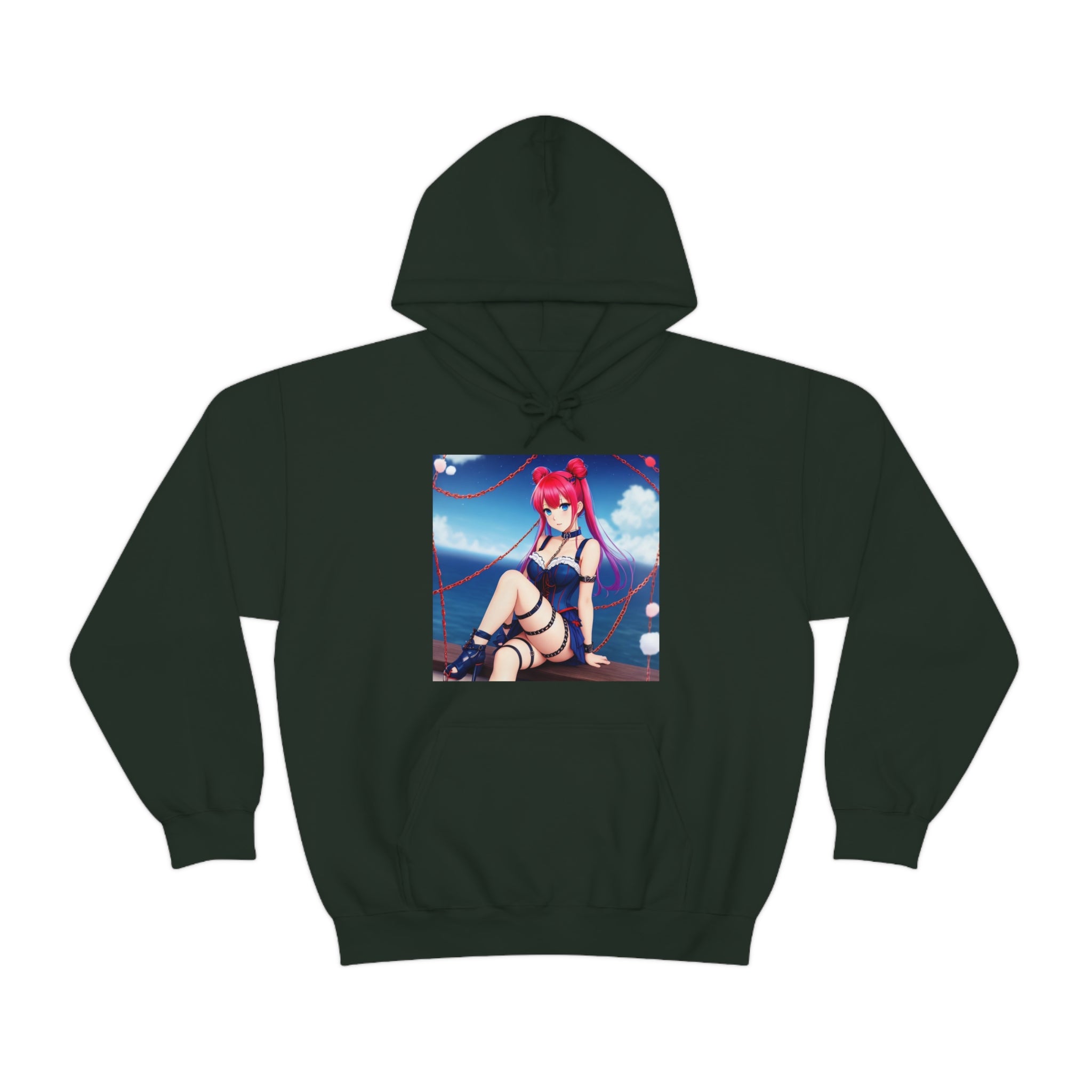 Sea Breeze waifu Unisex Hooded Sweatshirt