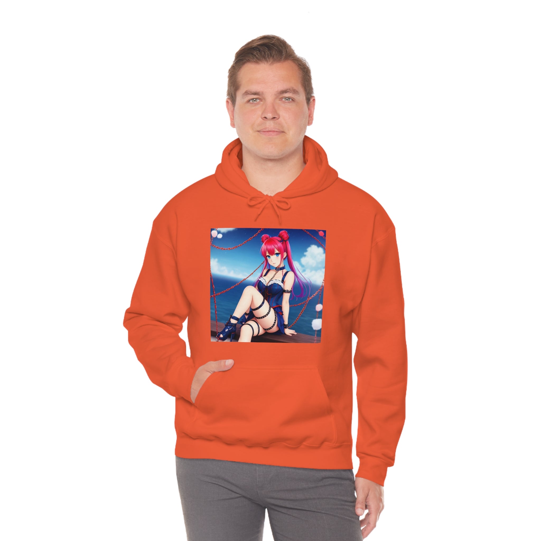 Sea Breeze waifu Unisex Hooded Sweatshirt