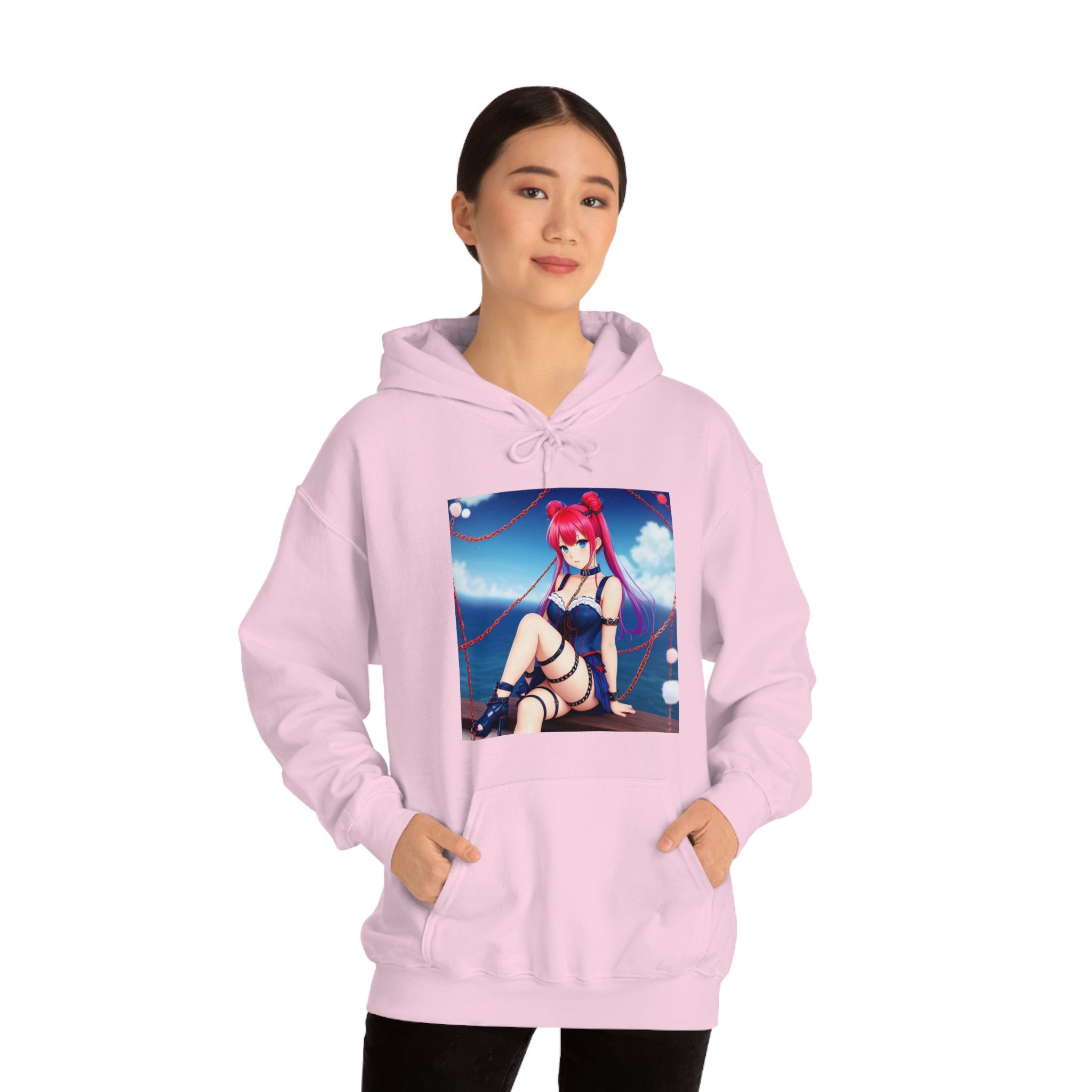 Sea Breeze waifu Unisex Hooded Sweatshirt