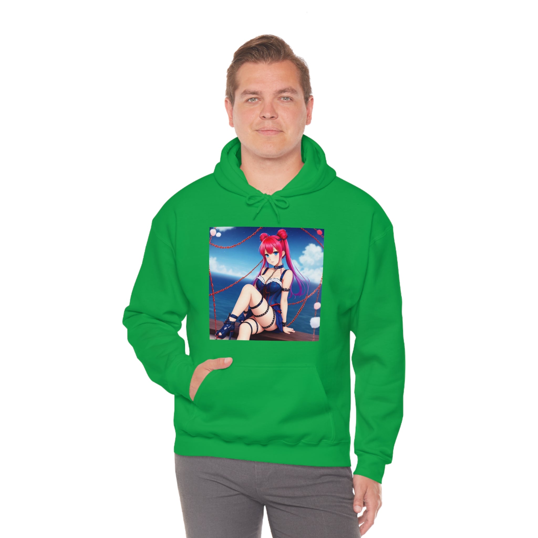 Sea Breeze waifu Unisex Hooded Sweatshirt