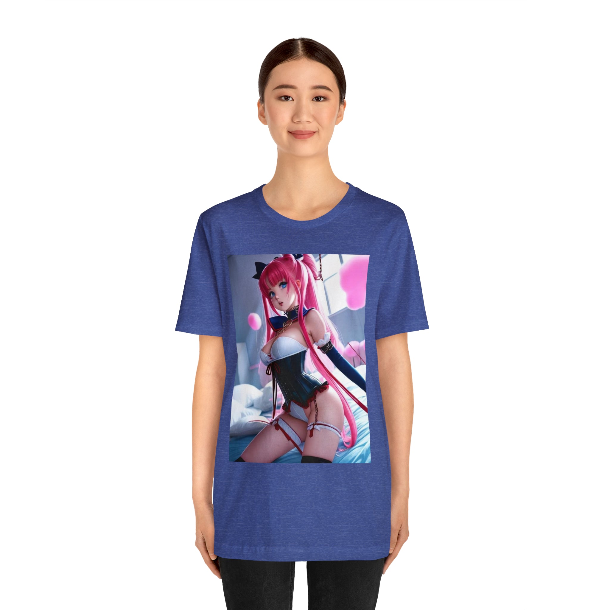 sexy waifu Unisex Jersey Short Sleeve Tee