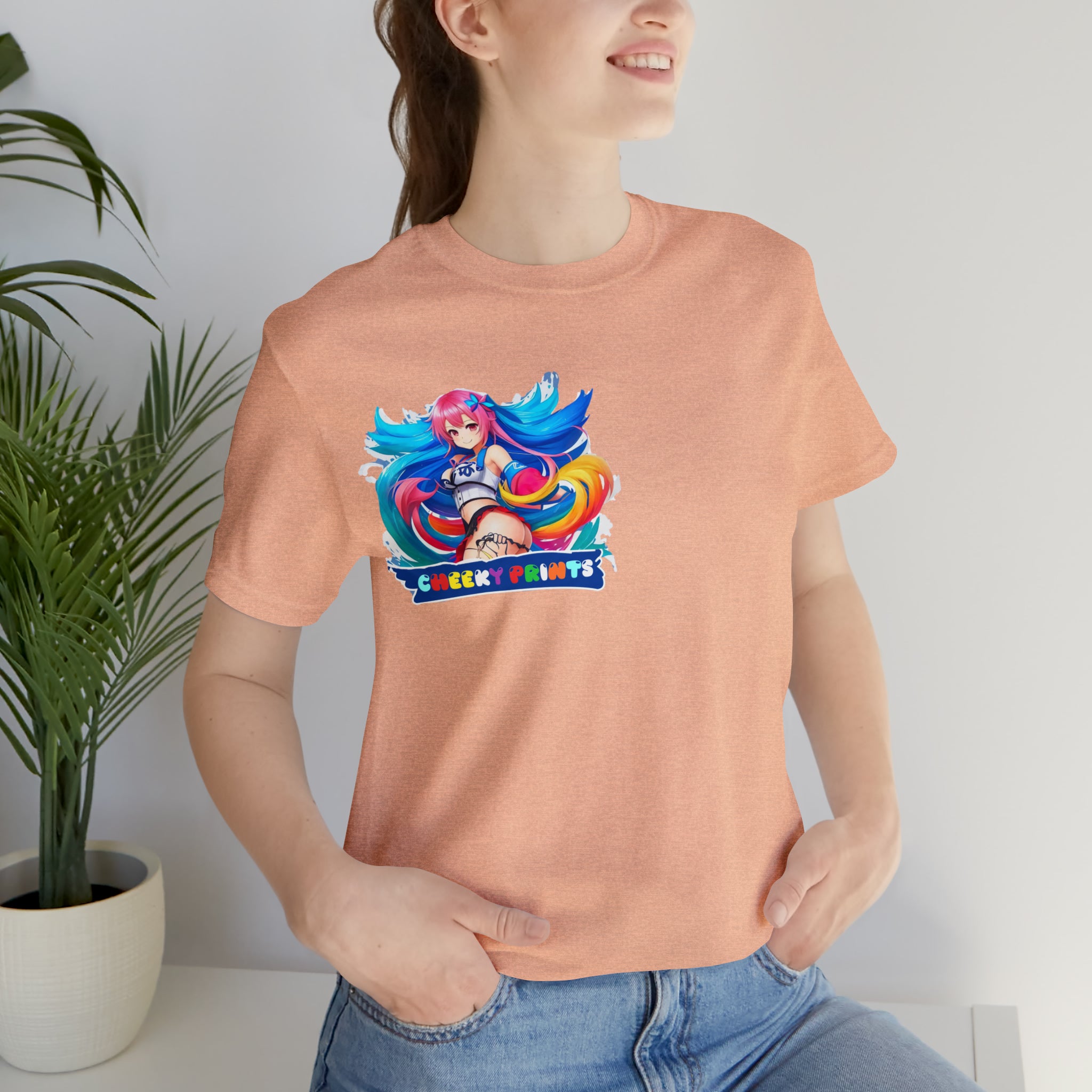 Cheeky girl logo tee