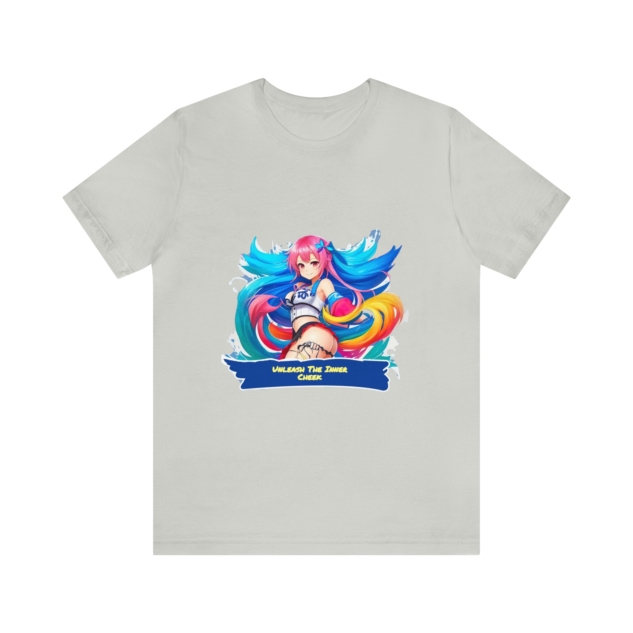 Cheeky Prints waifu logo: A Seductive Waifu to wear all day long