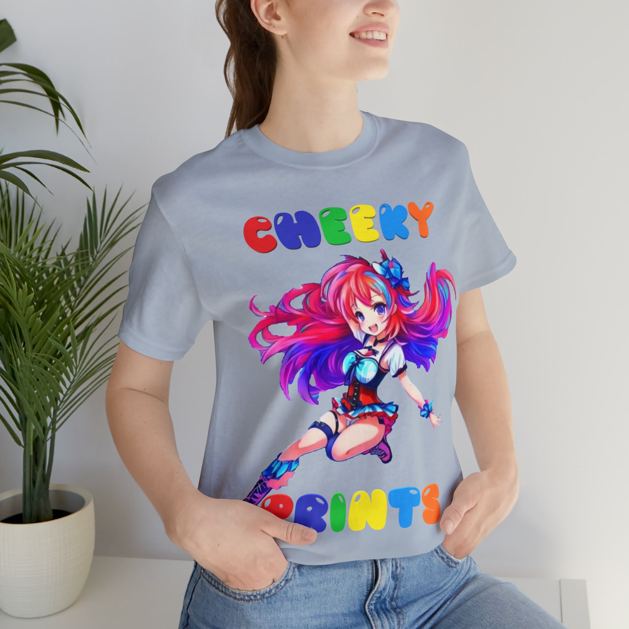 CHEEKY PRINTS GIRL TEE 2