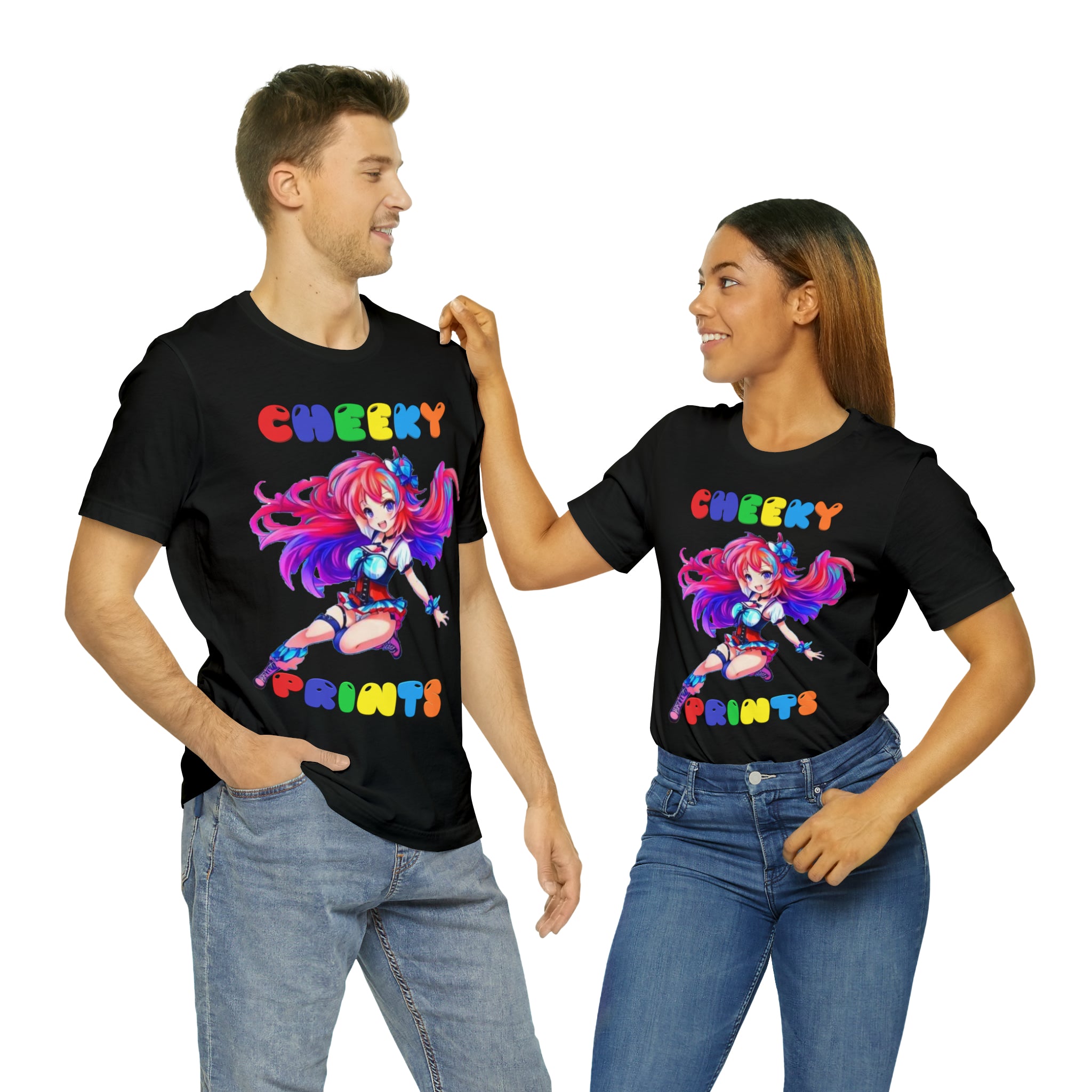 CHEEKY PRINTS GIRL TEE 2