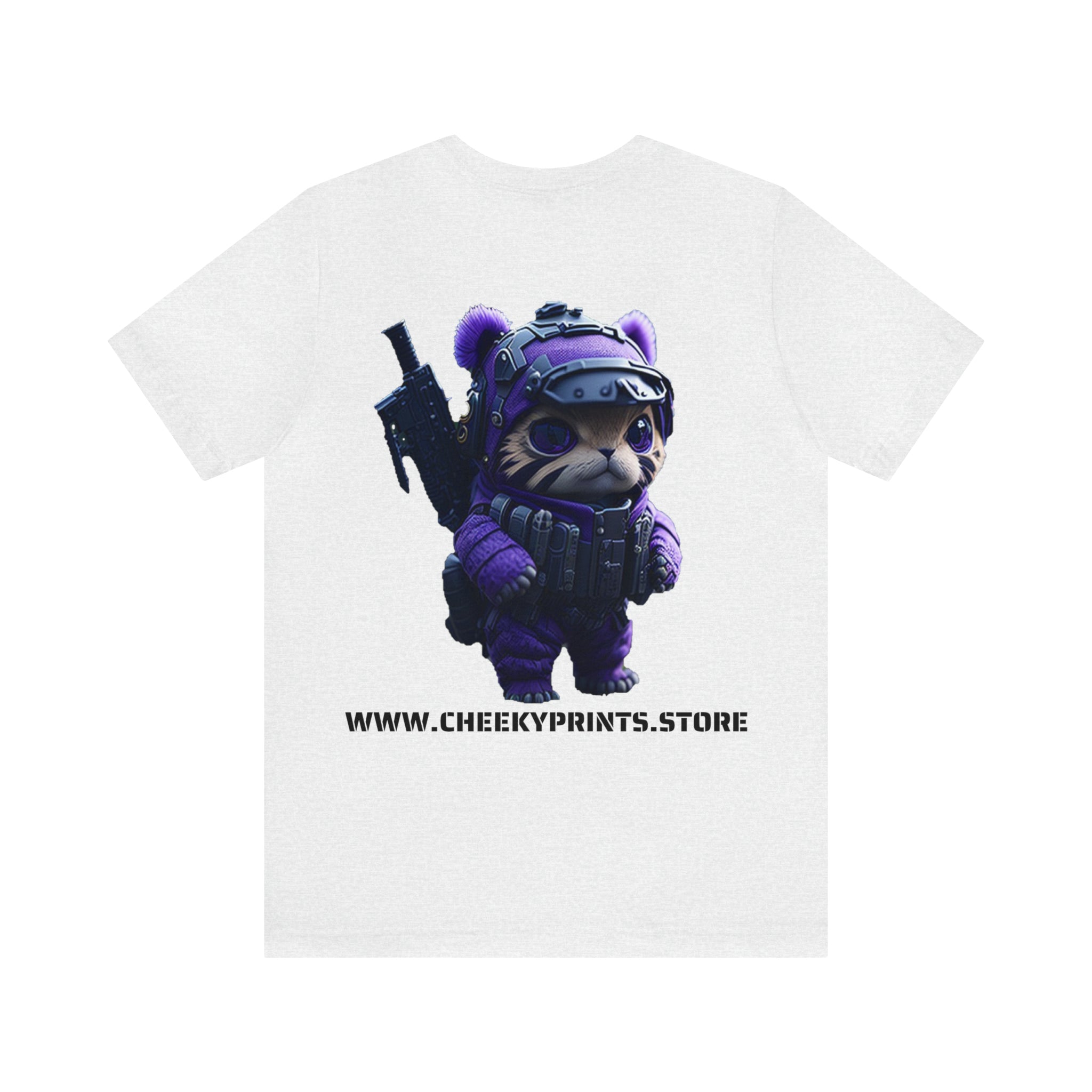 Kawaii Army "Cute but Deadly" T-Shirt | blue scout sniper