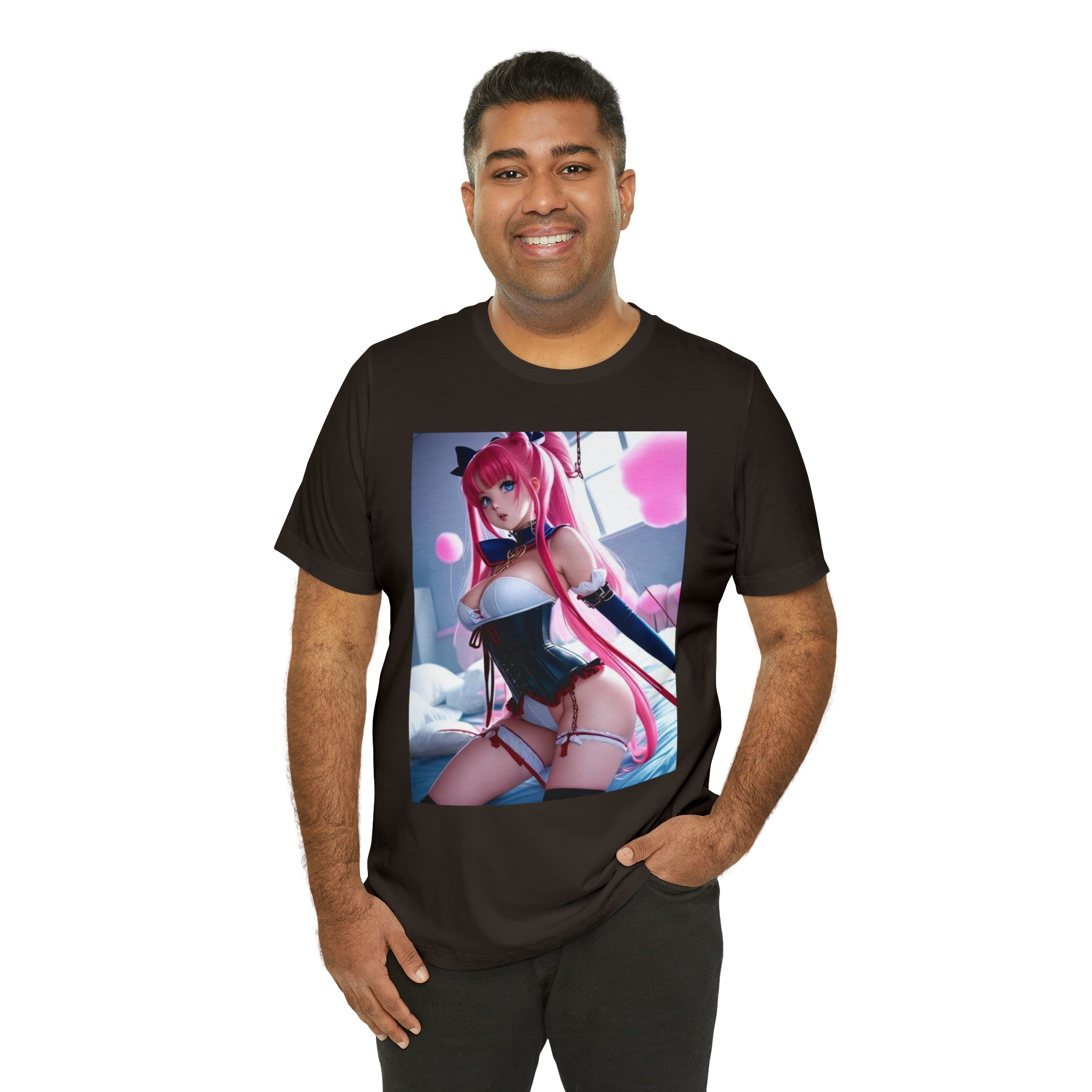 sexy waifu Unisex Jersey Short Sleeve Tee