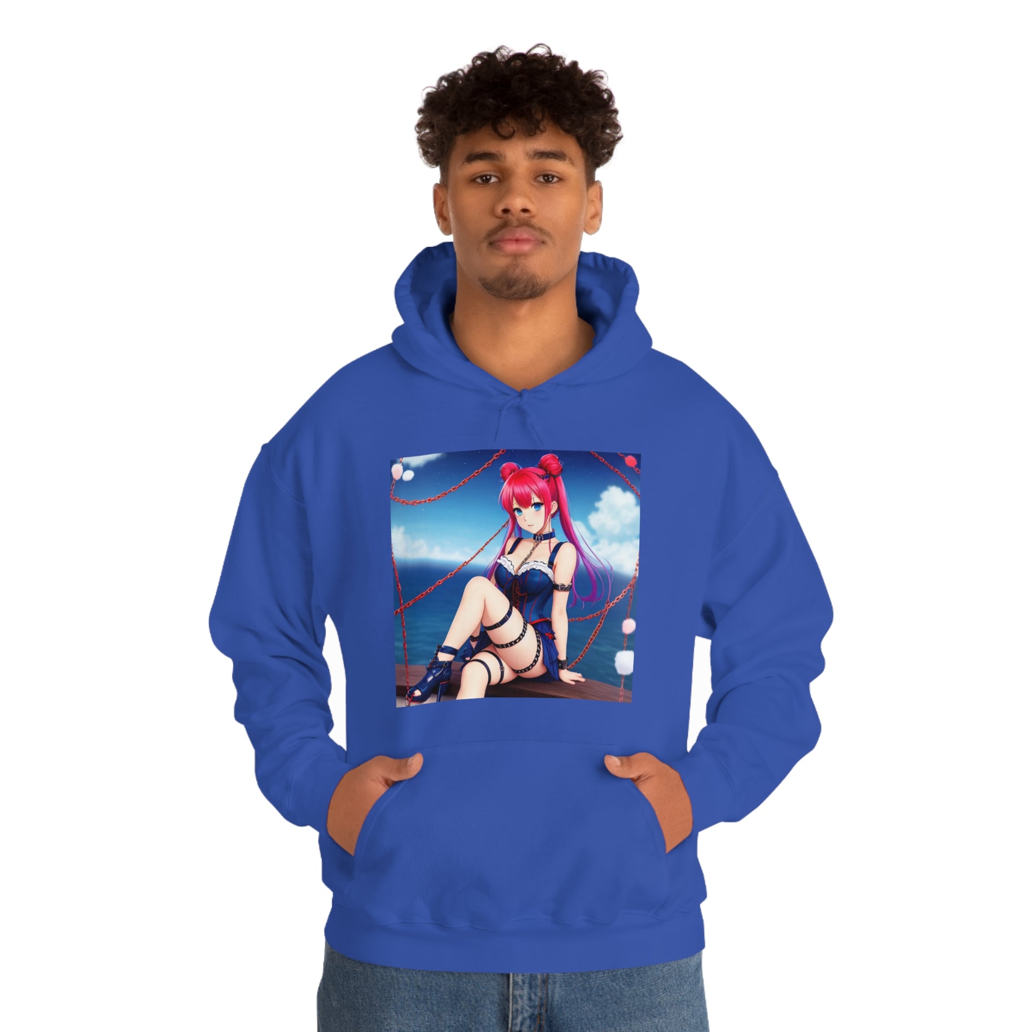 Sea Breeze waifu Unisex Hooded Sweatshirt