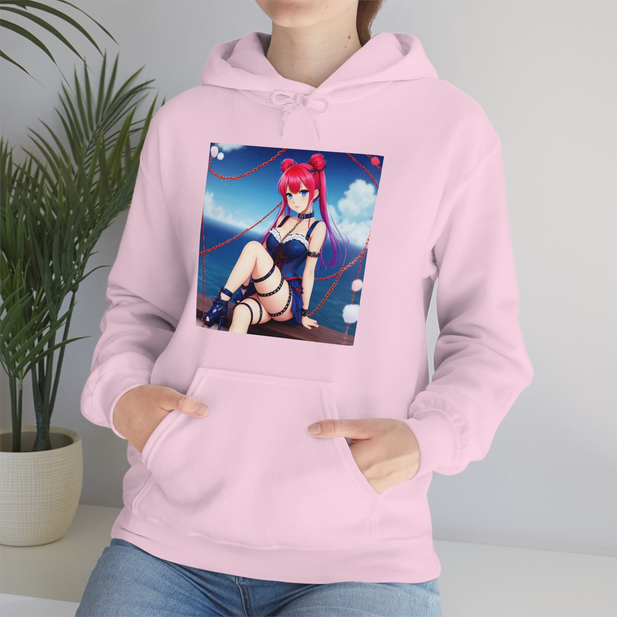 Sea Breeze waifu Unisex Hooded Sweatshirt