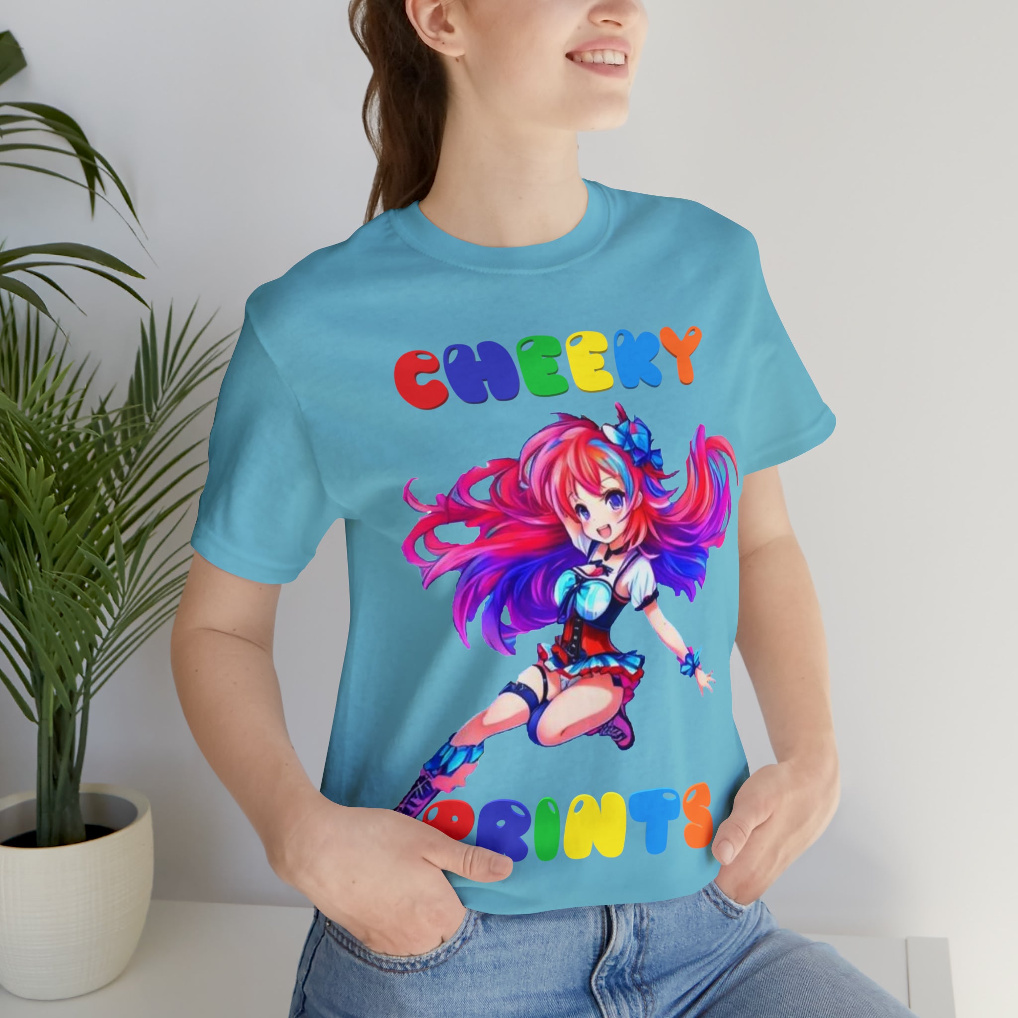 CHEEKY PRINTS GIRL TEE 2