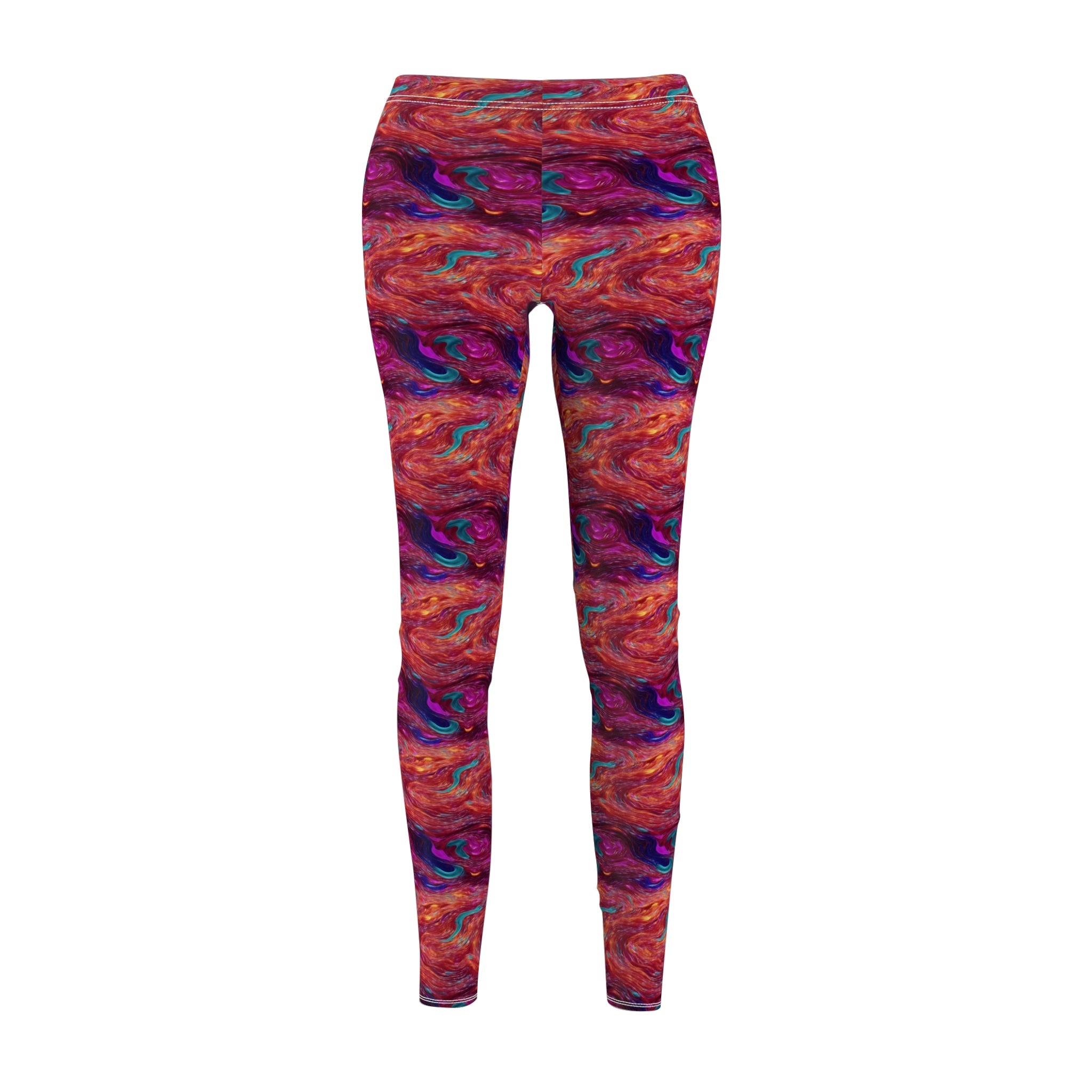 a Women's Cut & Sew Casual Leggings (AOP) - Cheeky-Prints