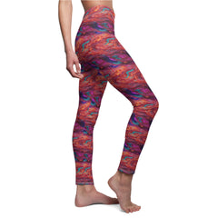 a Women's Cut & Sew Casual Leggings (AOP) - Cheeky-Prints