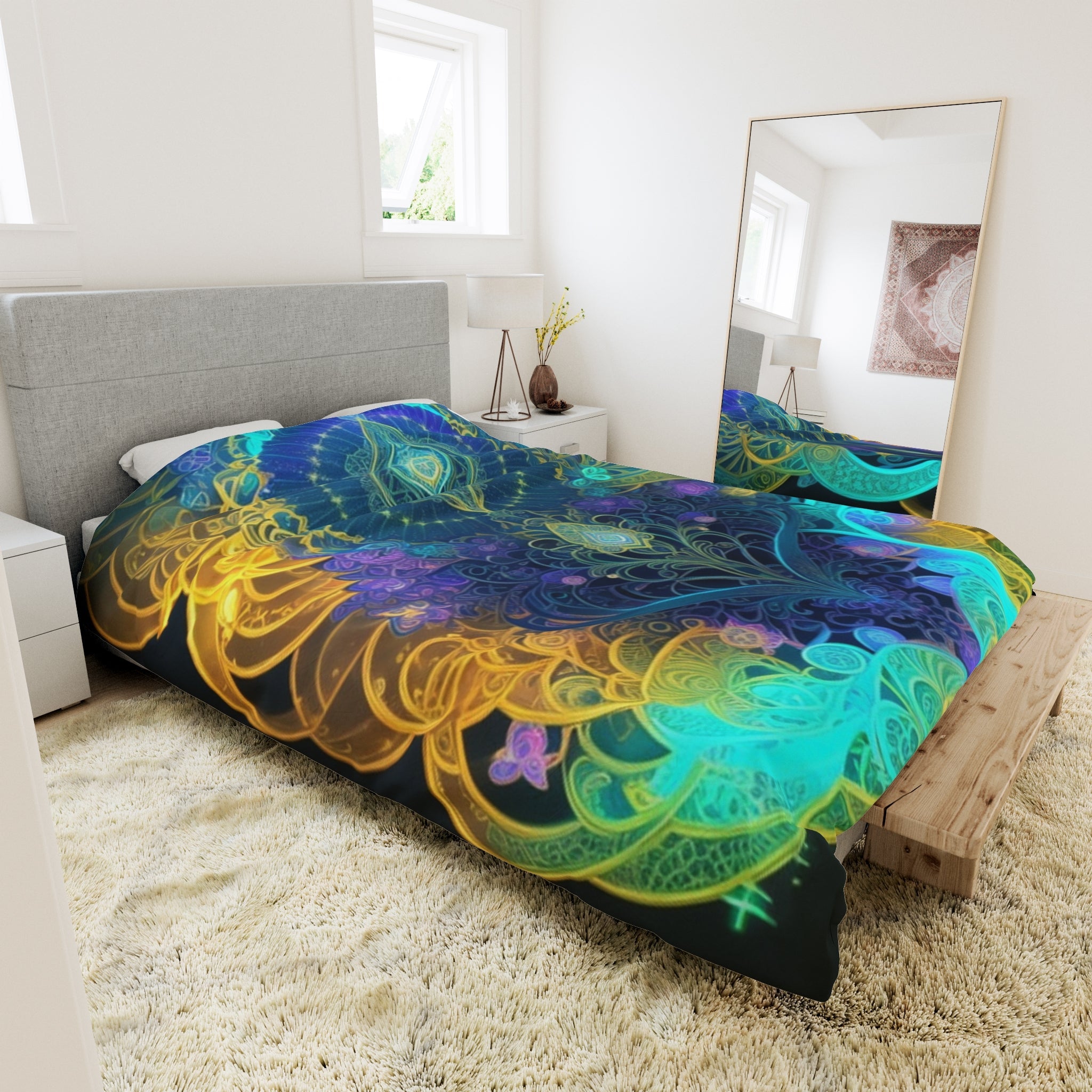 Astral v1 Duvet/Quilt Cover - Cheeky-Prints