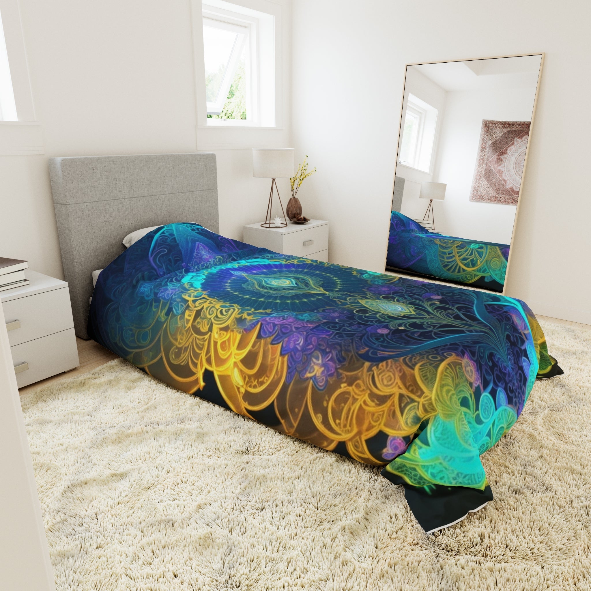 Astral v1 Duvet/Quilt Cover - Cheeky-Prints