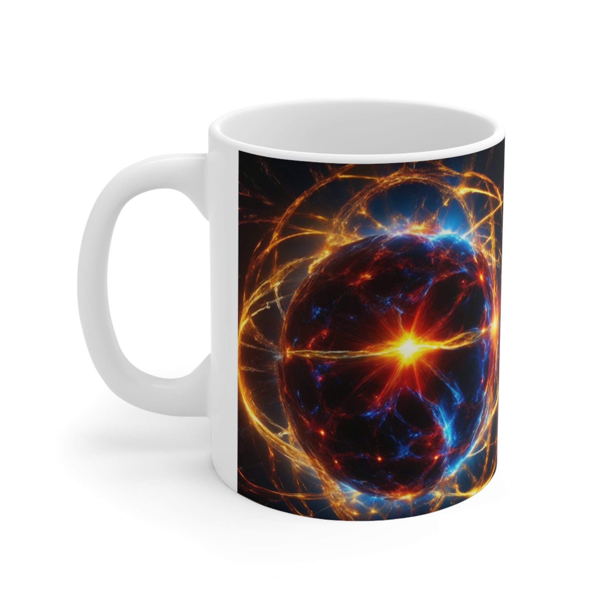 atoms Ceramic Mug 11oz - Cheeky-Prints