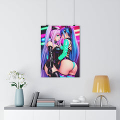 cheeky girls anime Premium Poster - Cheeky-Prints