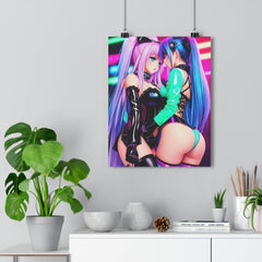 cheeky girls anime Premium Poster - Cheeky-Prints