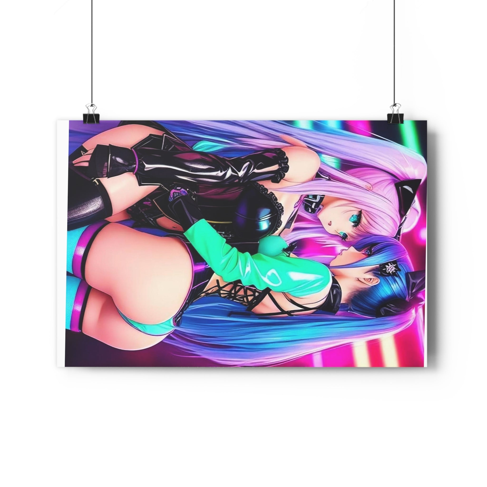 cheeky girls anime Premium Poster - Cheeky-Prints