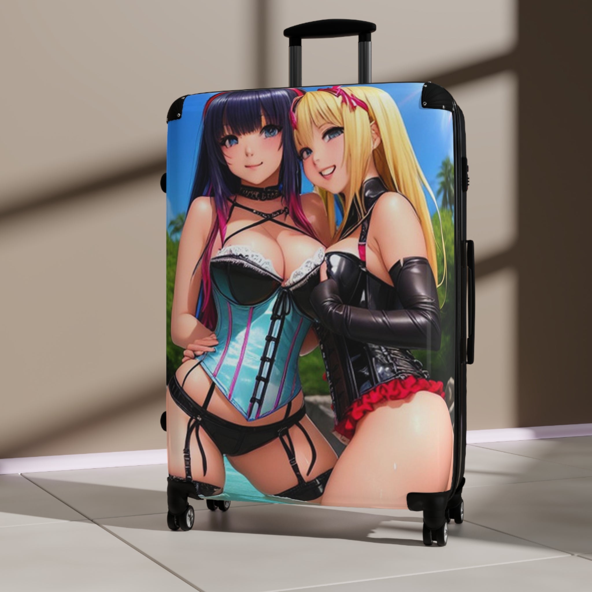 cheeky girls Suitcase - Cheeky-Prints