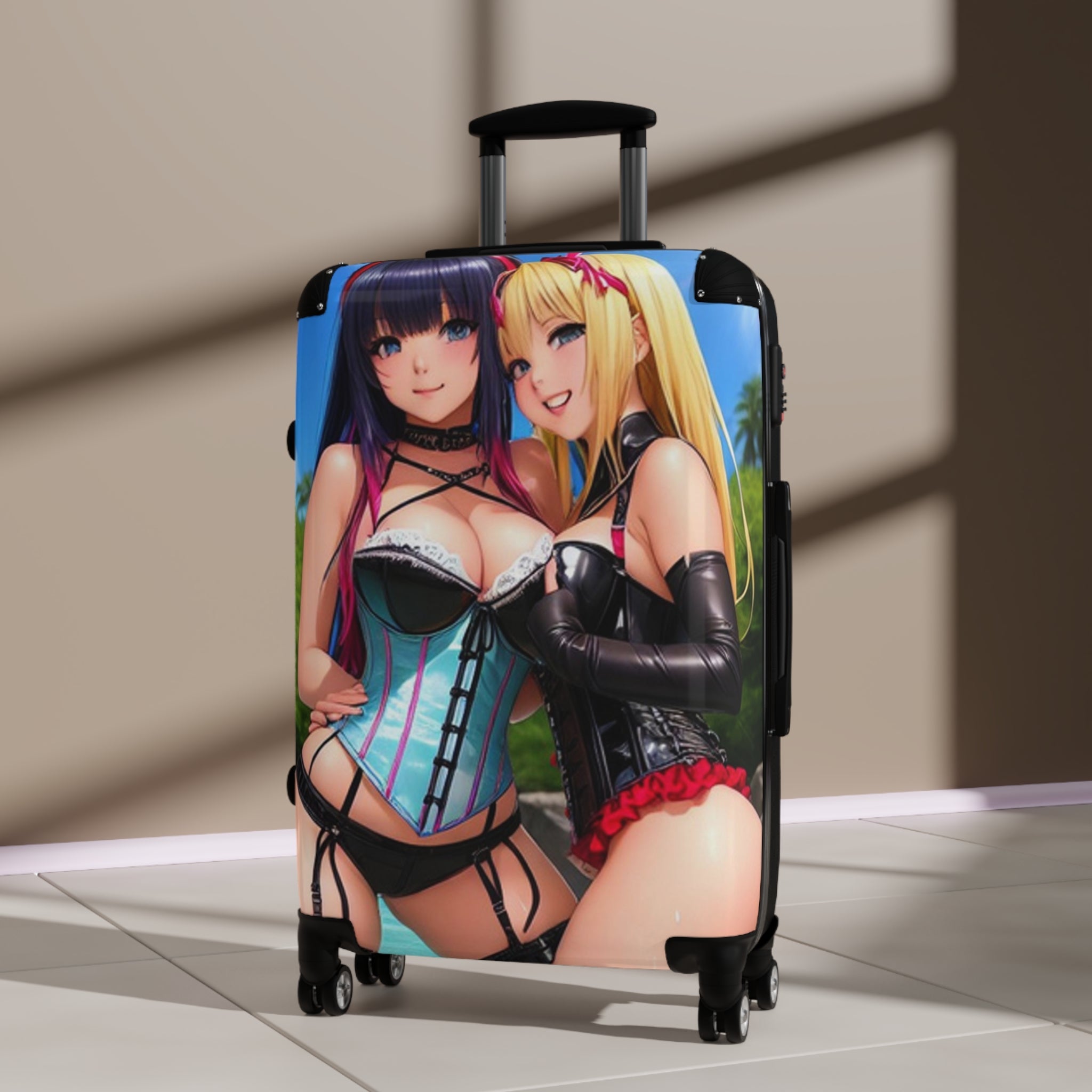 cheeky girls Suitcase - Cheeky-Prints