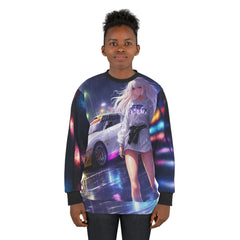 CHEEKY PRINTS JDM V1 Unisex Sweatshirt (AOP) - Cheeky-Prints