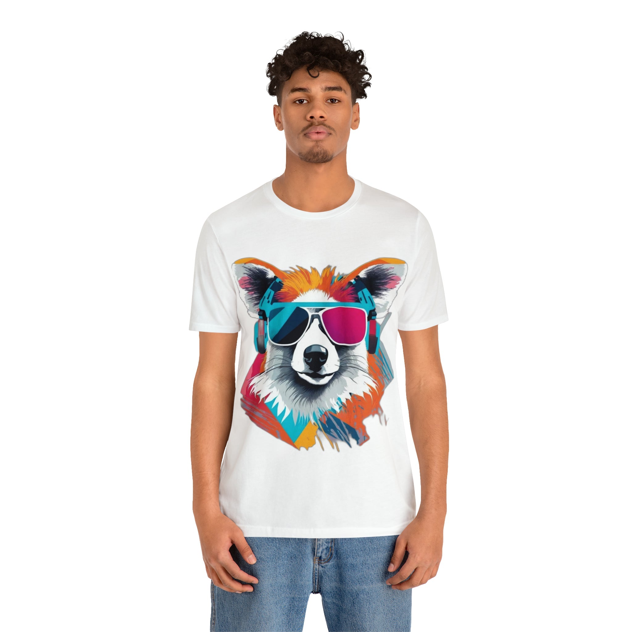 cool retro dog tee 1 - Cheeky-Prints