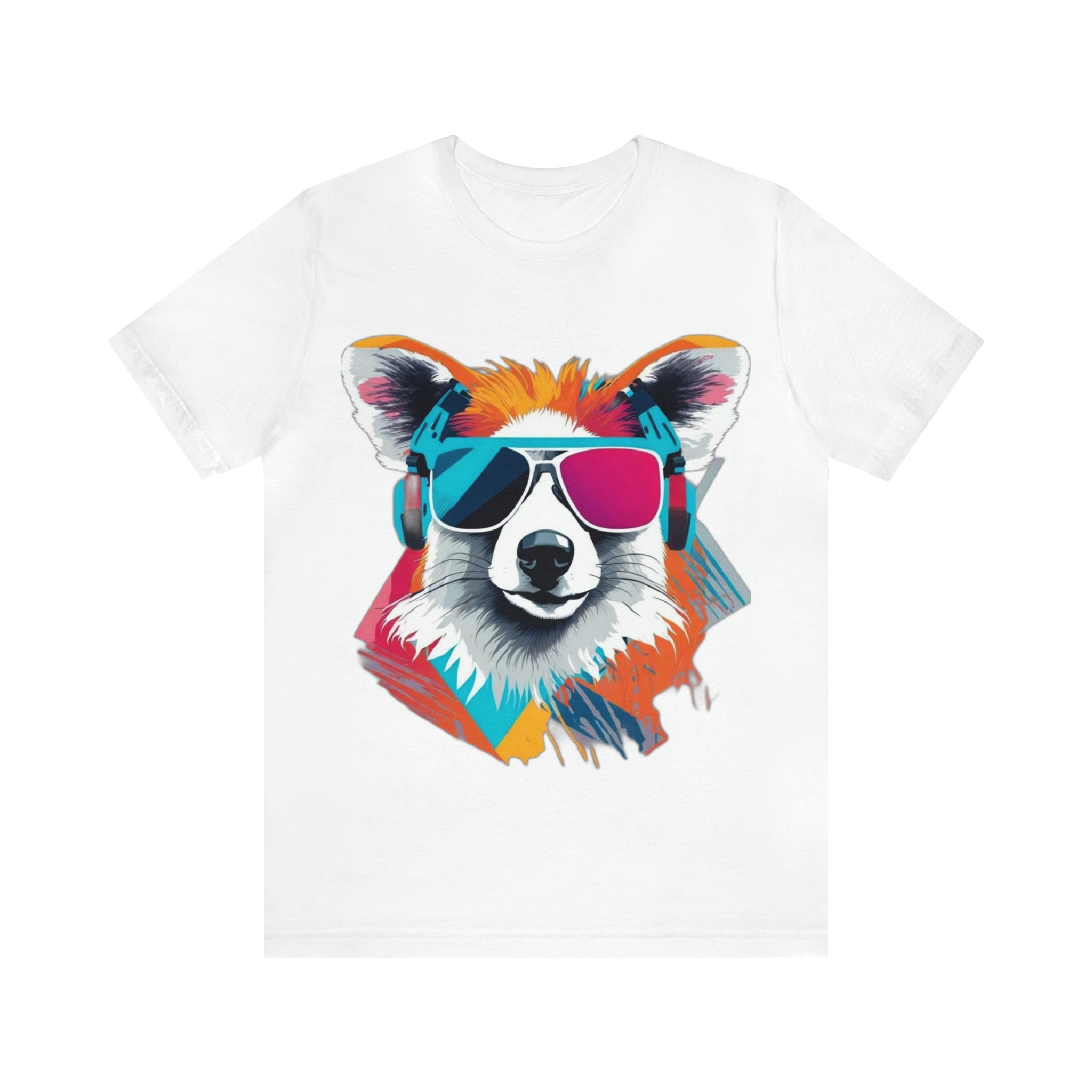 cool retro dog tee 1 - Cheeky-Prints