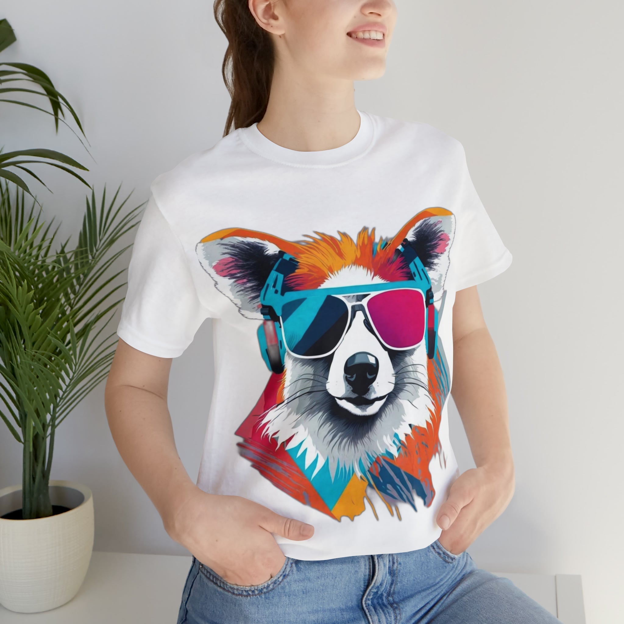 cool retro dog tee 1 - Cheeky-Prints