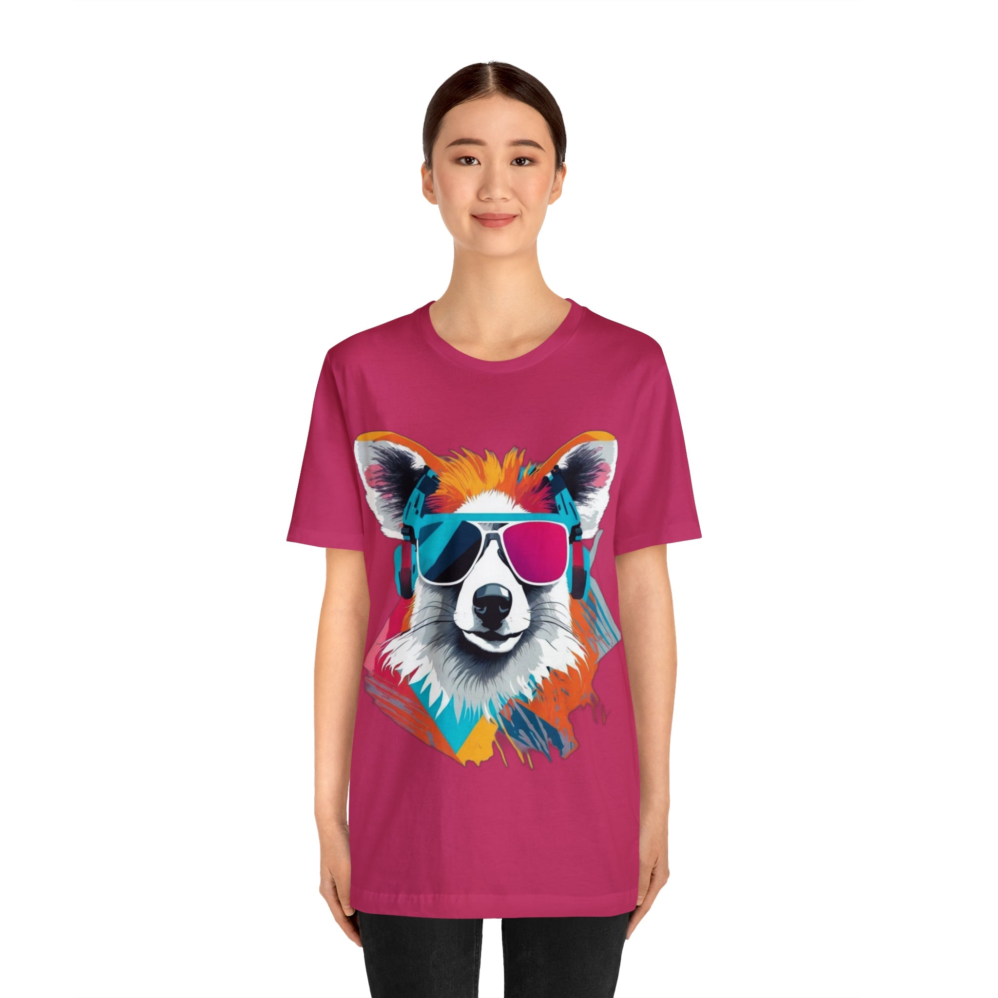 cool retro dog tee 1 - Cheeky-Prints