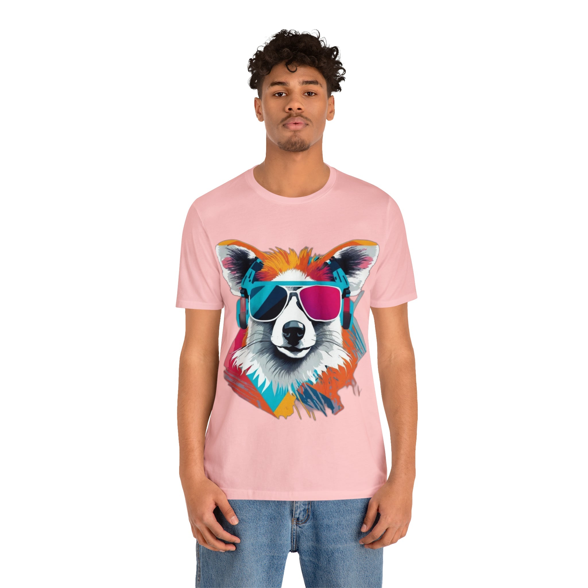 cool retro dog tee 1 - Cheeky-Prints