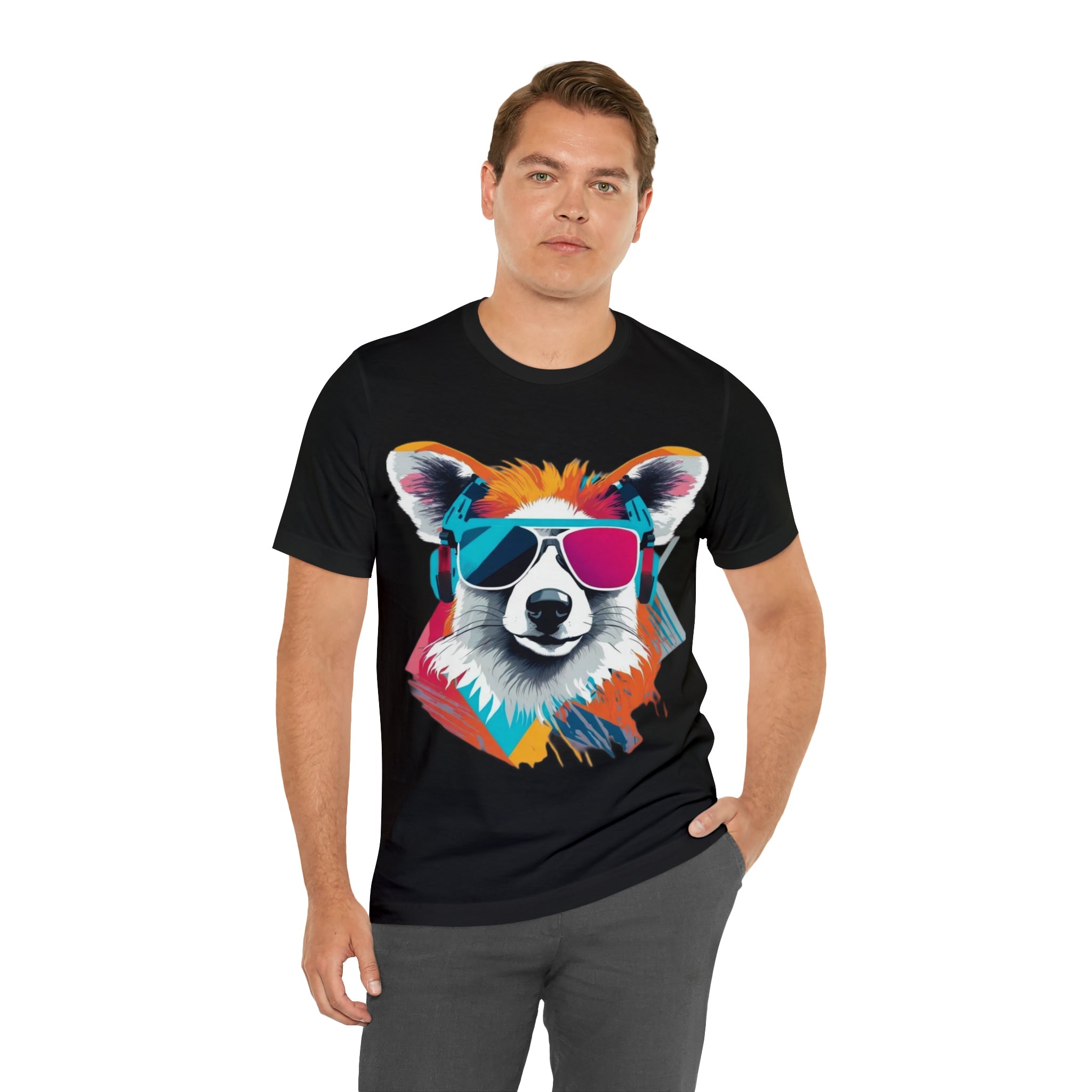 cool retro dog tee 1 - Cheeky-Prints