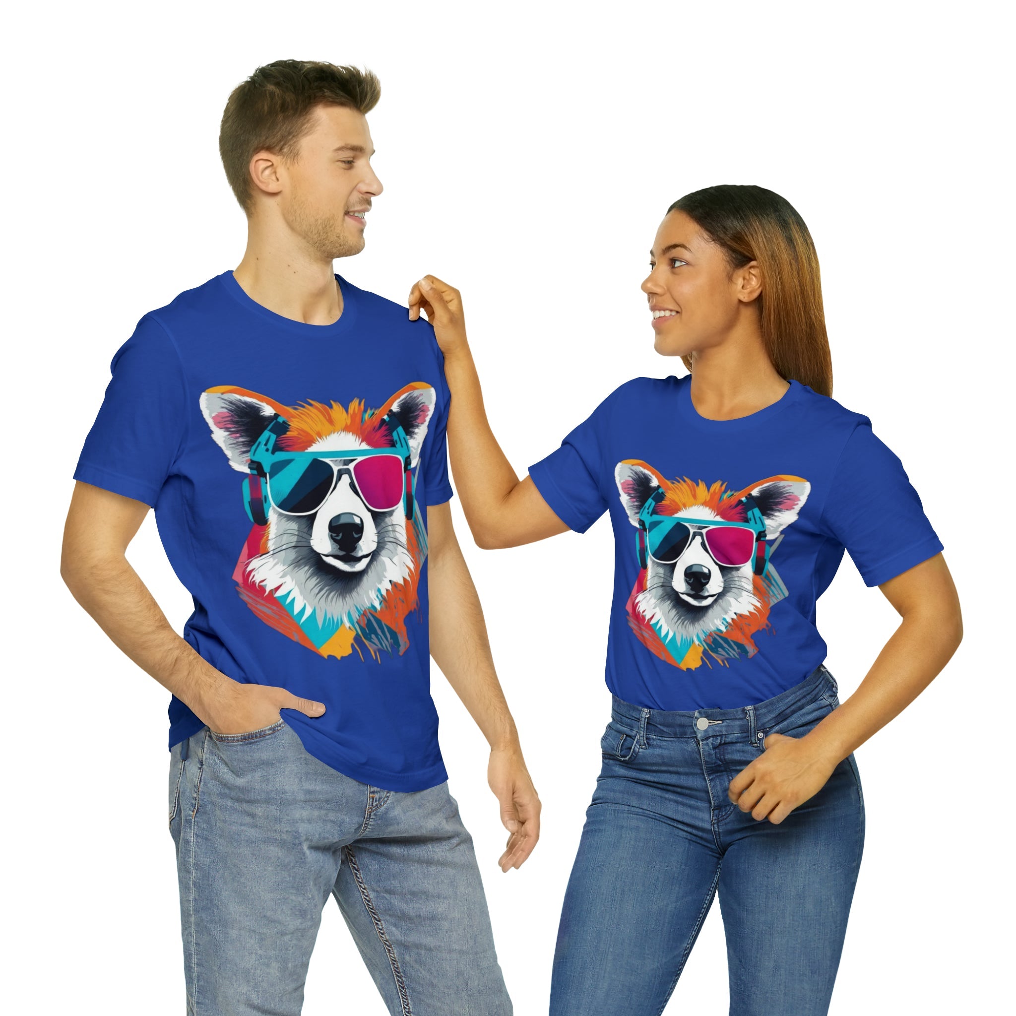 cool retro dog tee 1 - Cheeky-Prints