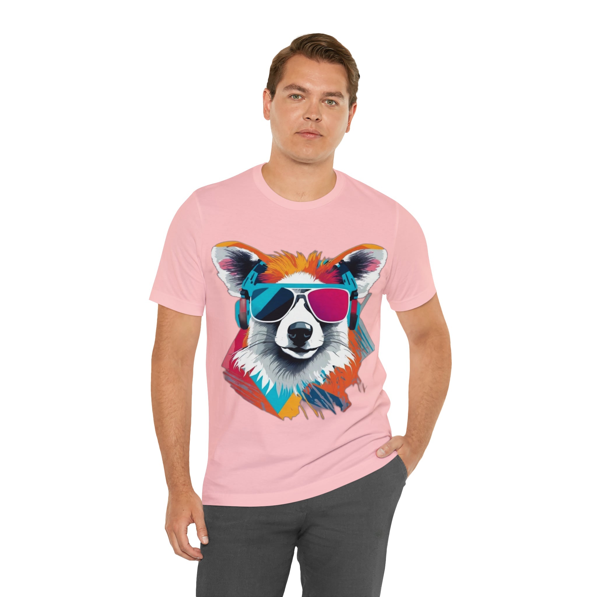 cool retro dog tee 1 - Cheeky-Prints