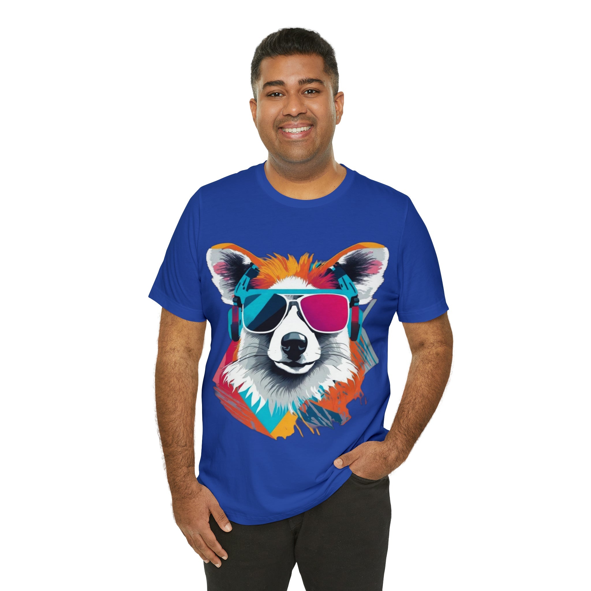 cool retro dog tee 1 - Cheeky-Prints