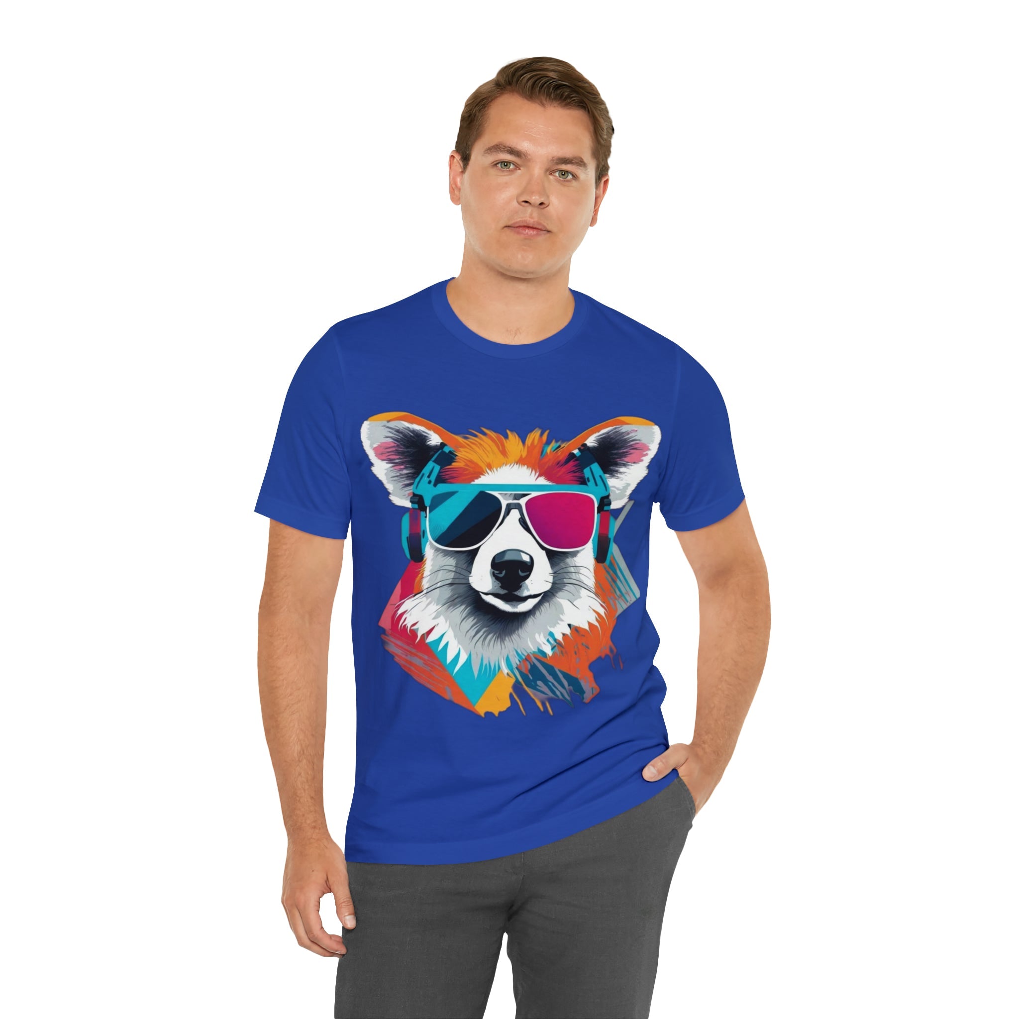 cool retro dog tee 1 - Cheeky-Prints