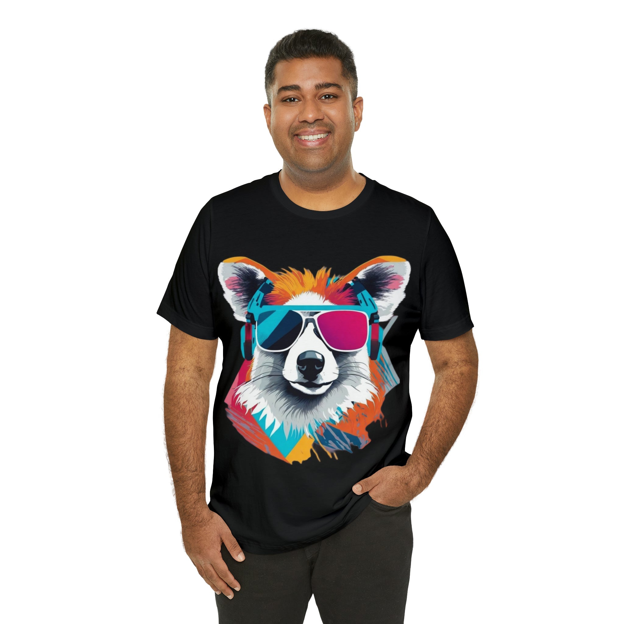 cool retro dog tee 1 - Cheeky-Prints