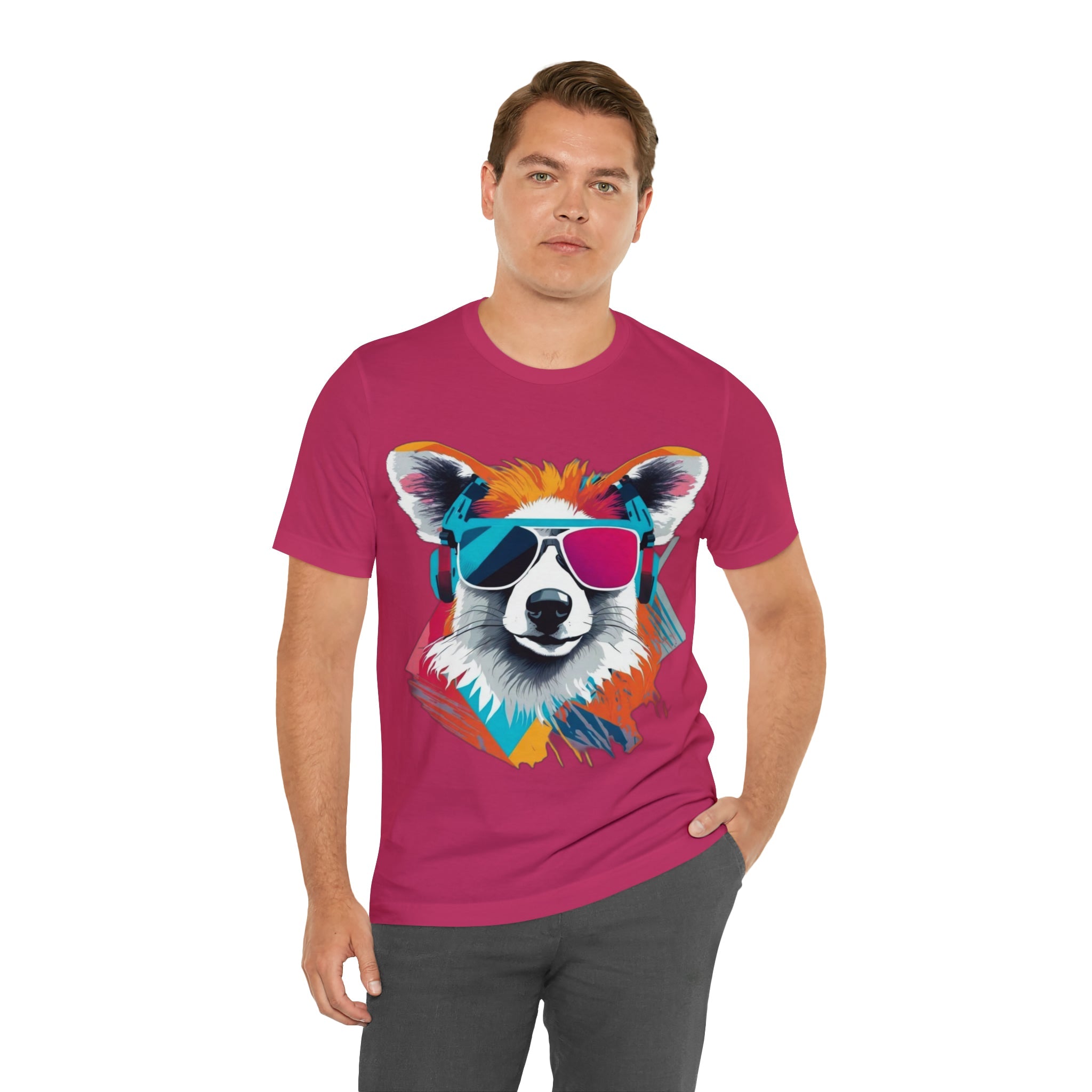 cool retro dog tee 1 - Cheeky-Prints