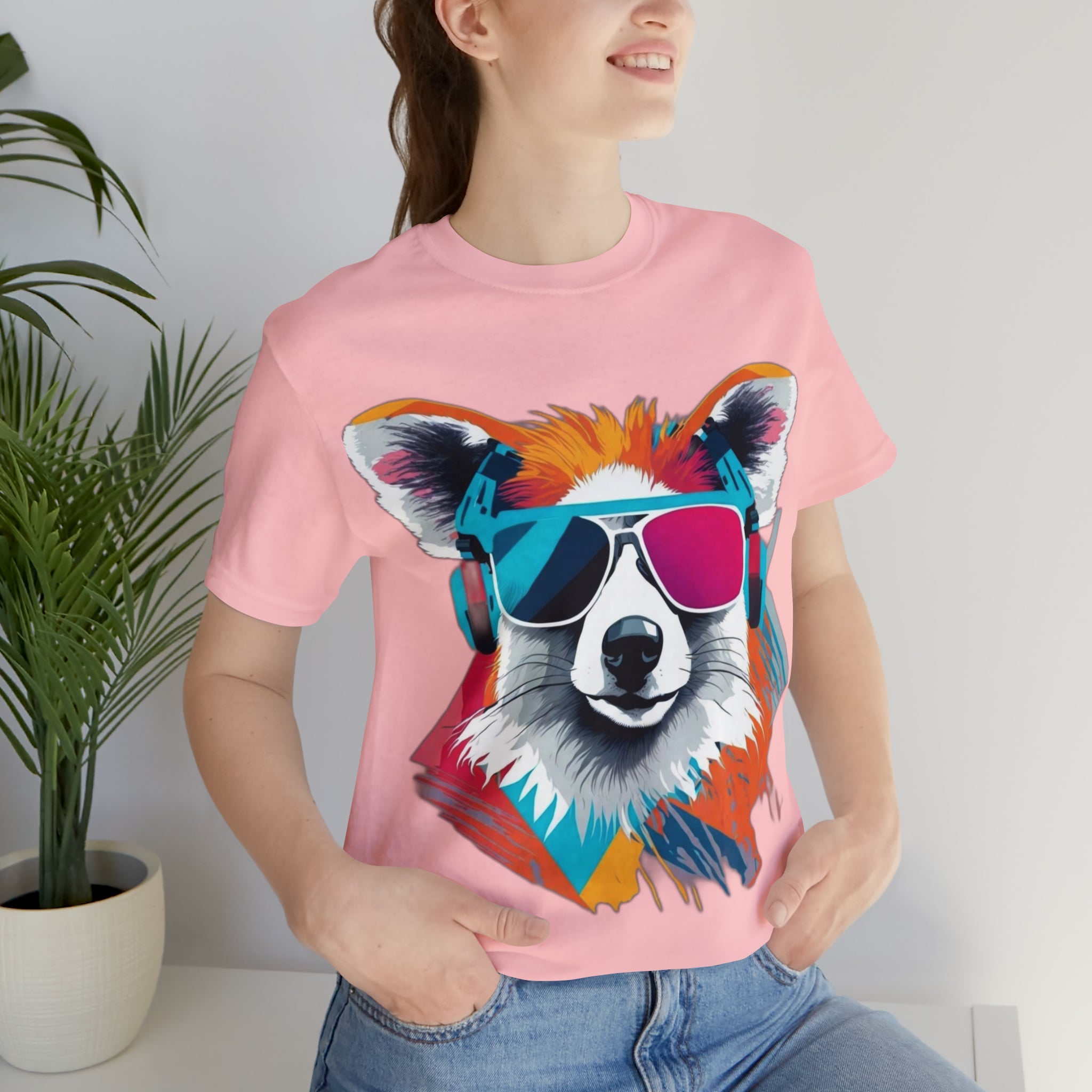 cool retro dog tee 1 - Cheeky-Prints