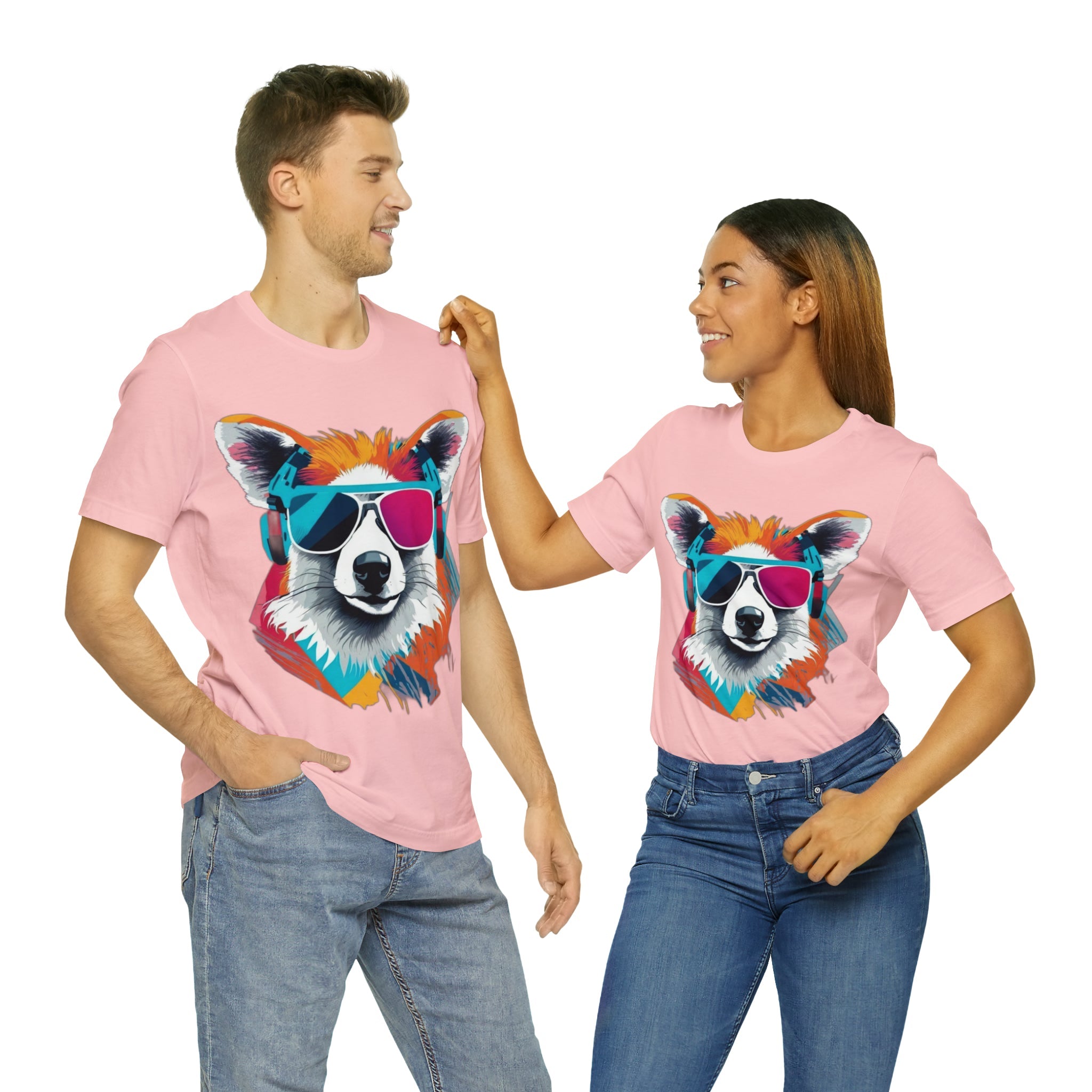 cool retro dog tee 1 - Cheeky-Prints