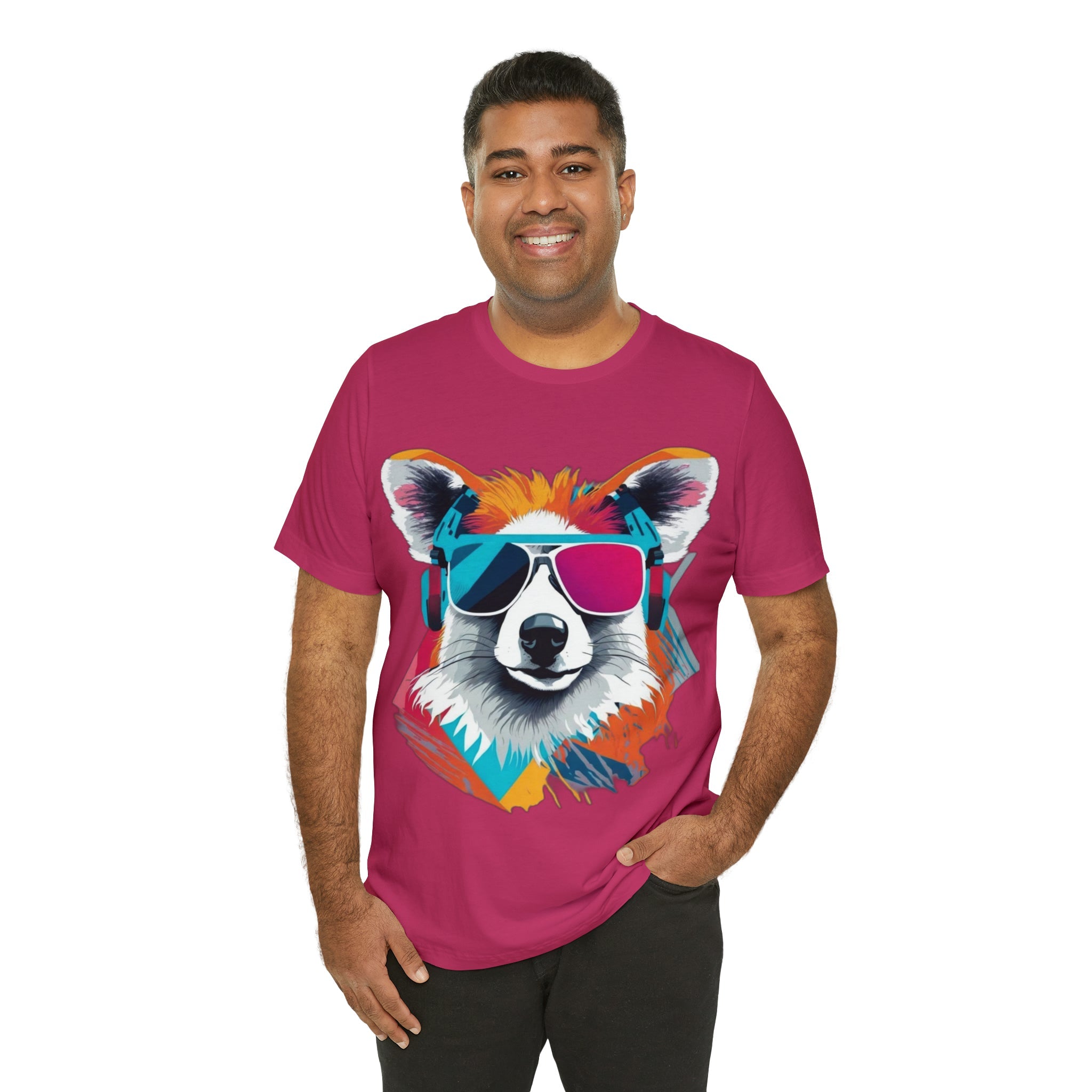 cool retro dog tee 1 - Cheeky-Prints