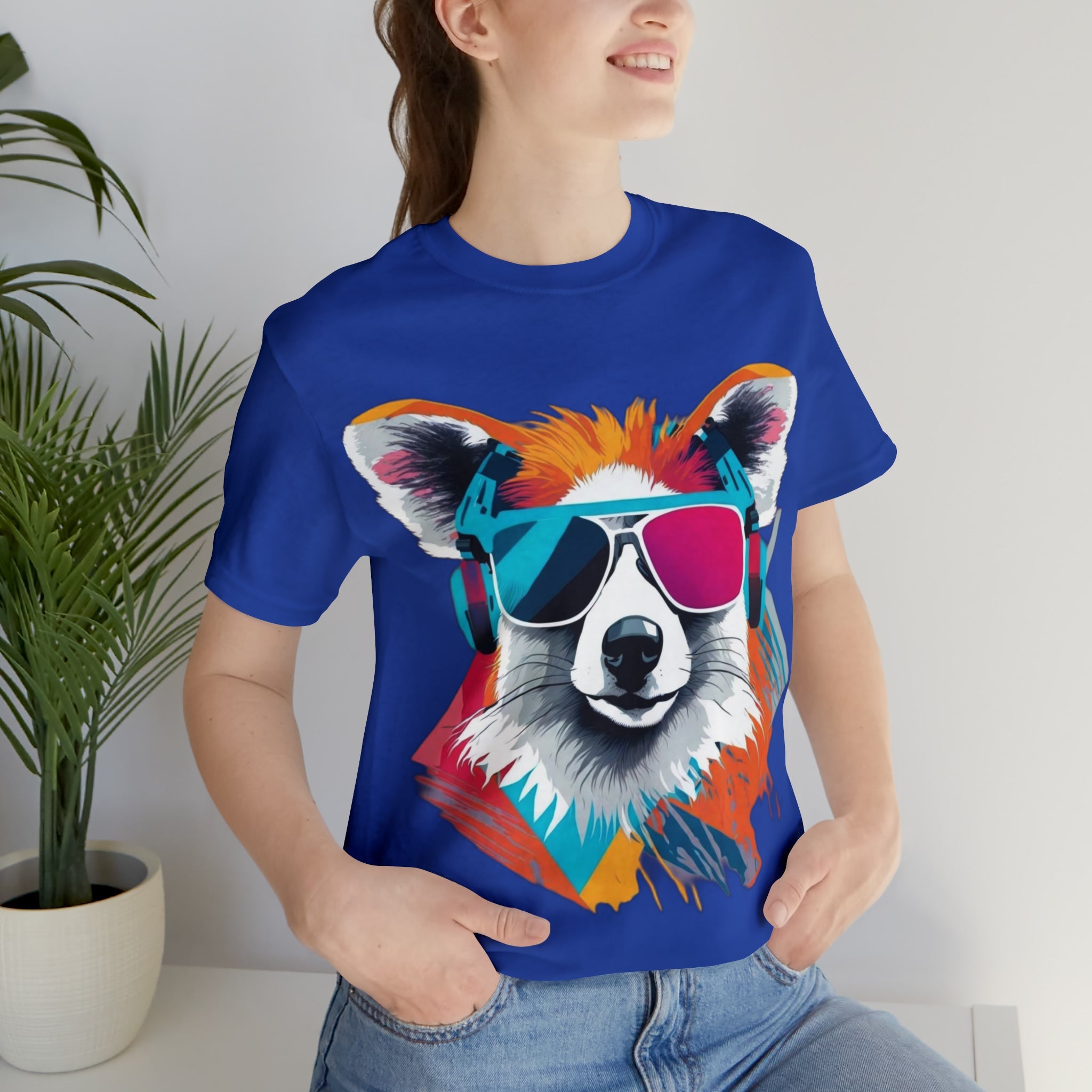 cool retro dog tee 1 - Cheeky-Prints