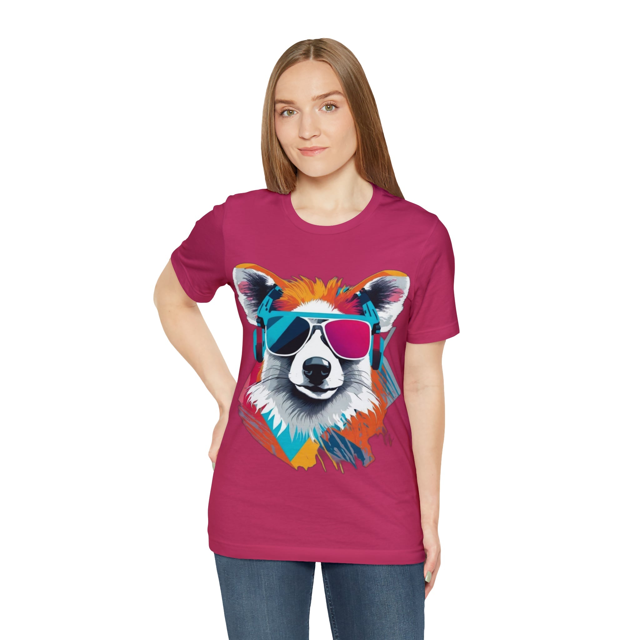 cool retro dog tee 1 - Cheeky-Prints