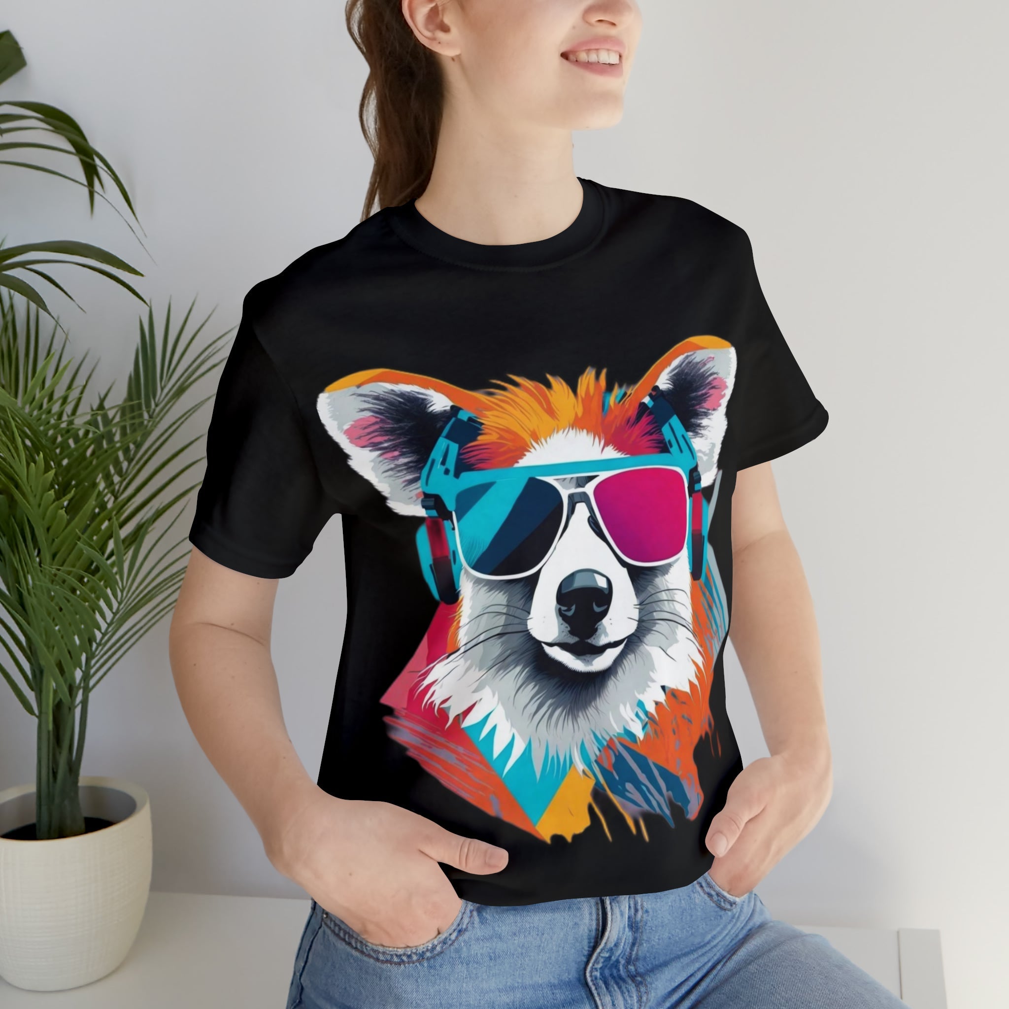 cool retro dog tee 1 - Cheeky-Prints