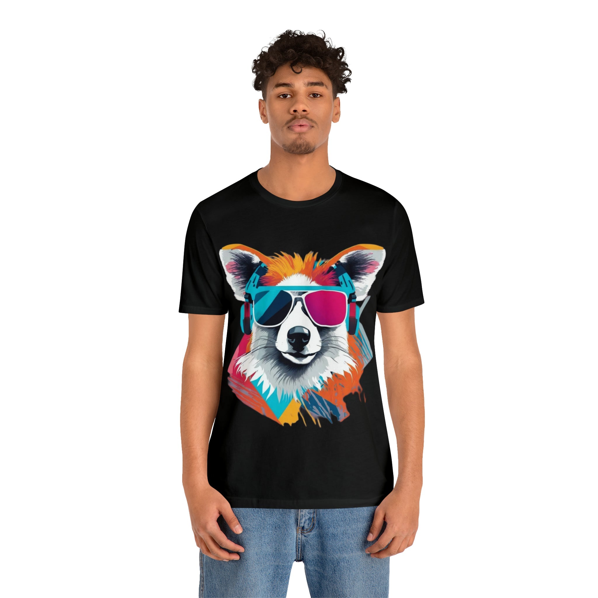 cool retro dog tee 1 - Cheeky-Prints