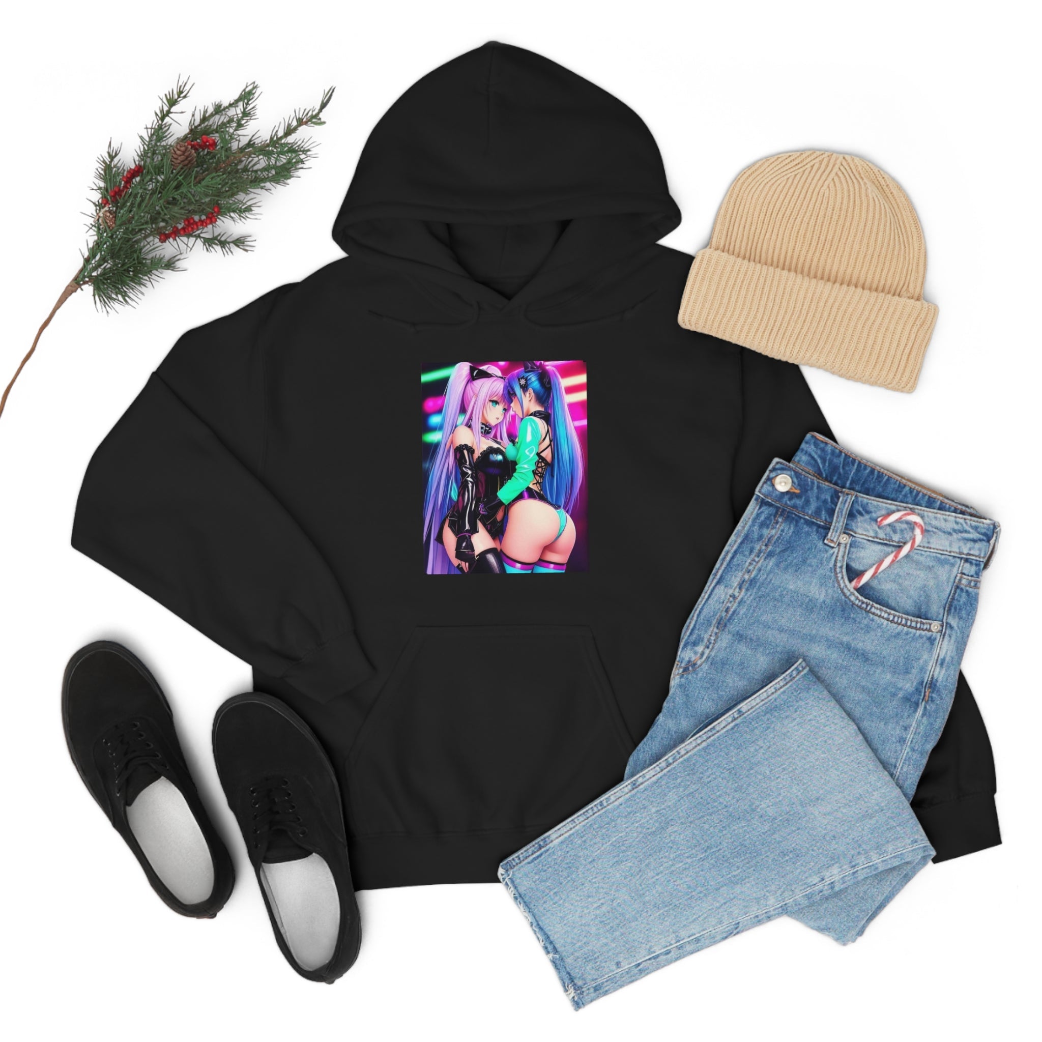 cosmic girls hooded sweatshirt - Cheeky-Prints